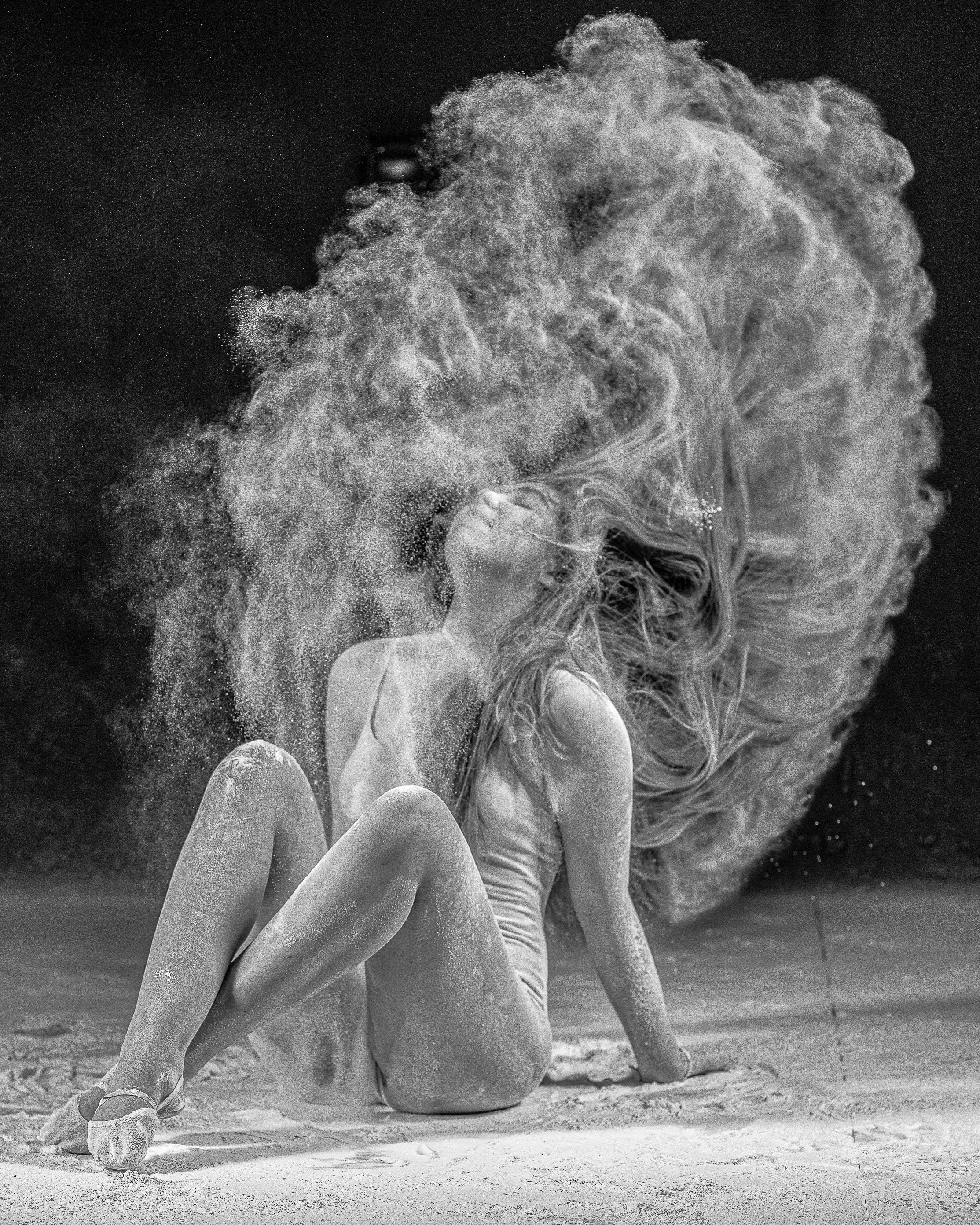 Потрет гимнастки с мукой - фотограф Владимир Петухов Кинешма Ивановская область