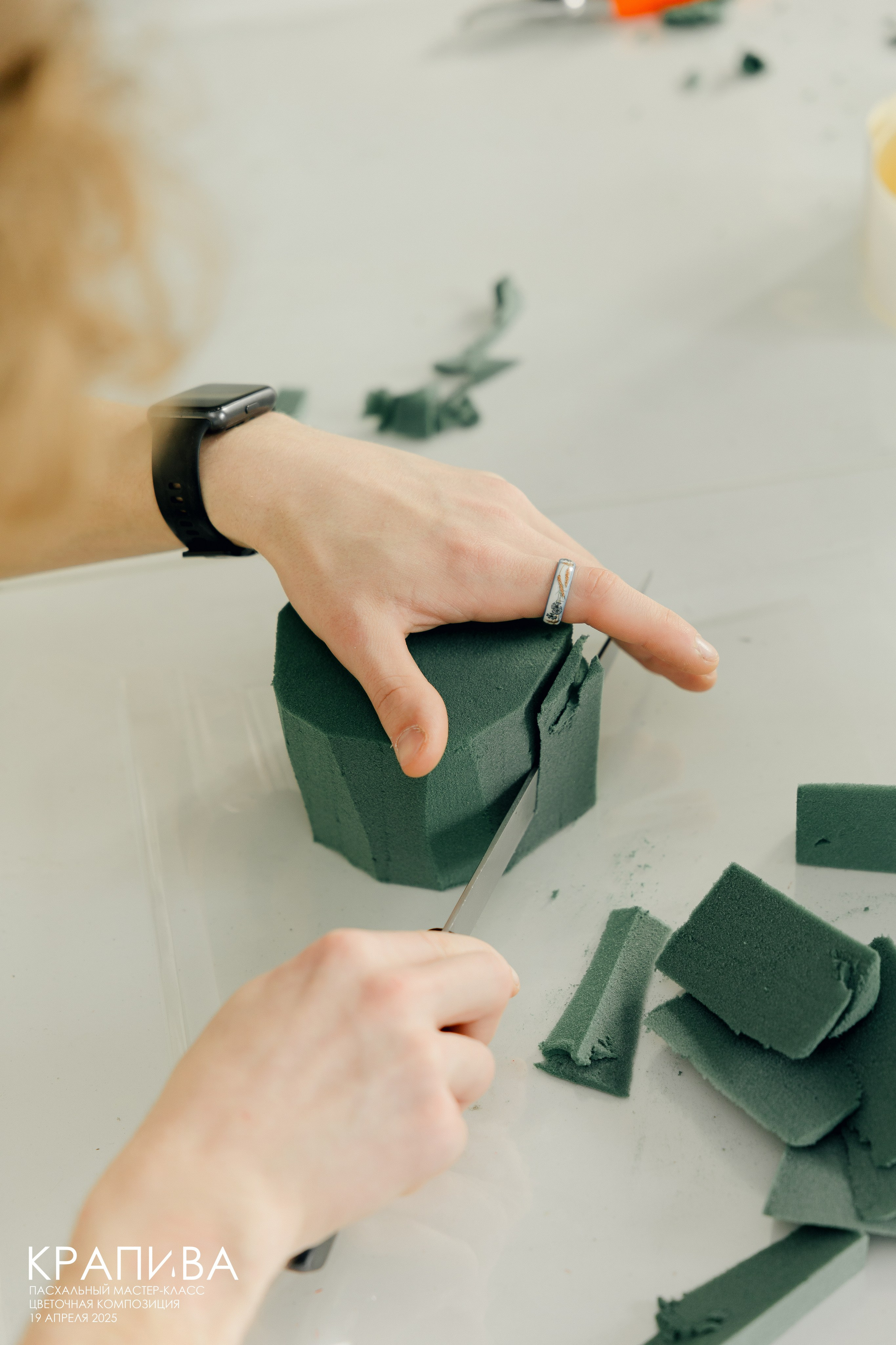 Пасхальный МК от студии цветов Крапива