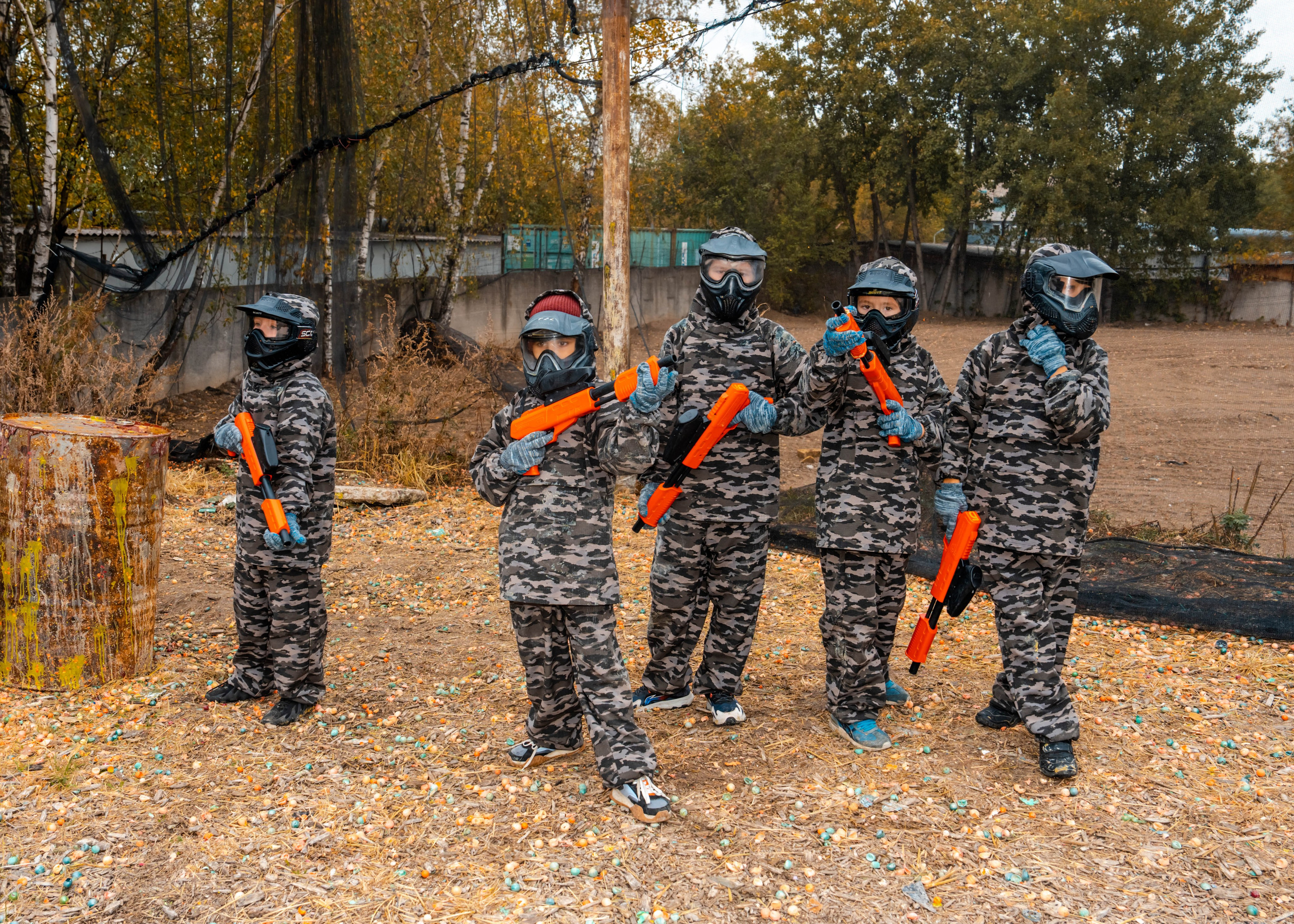 Пейнтбол. Крамер Юлиана детский и семейный фотограф