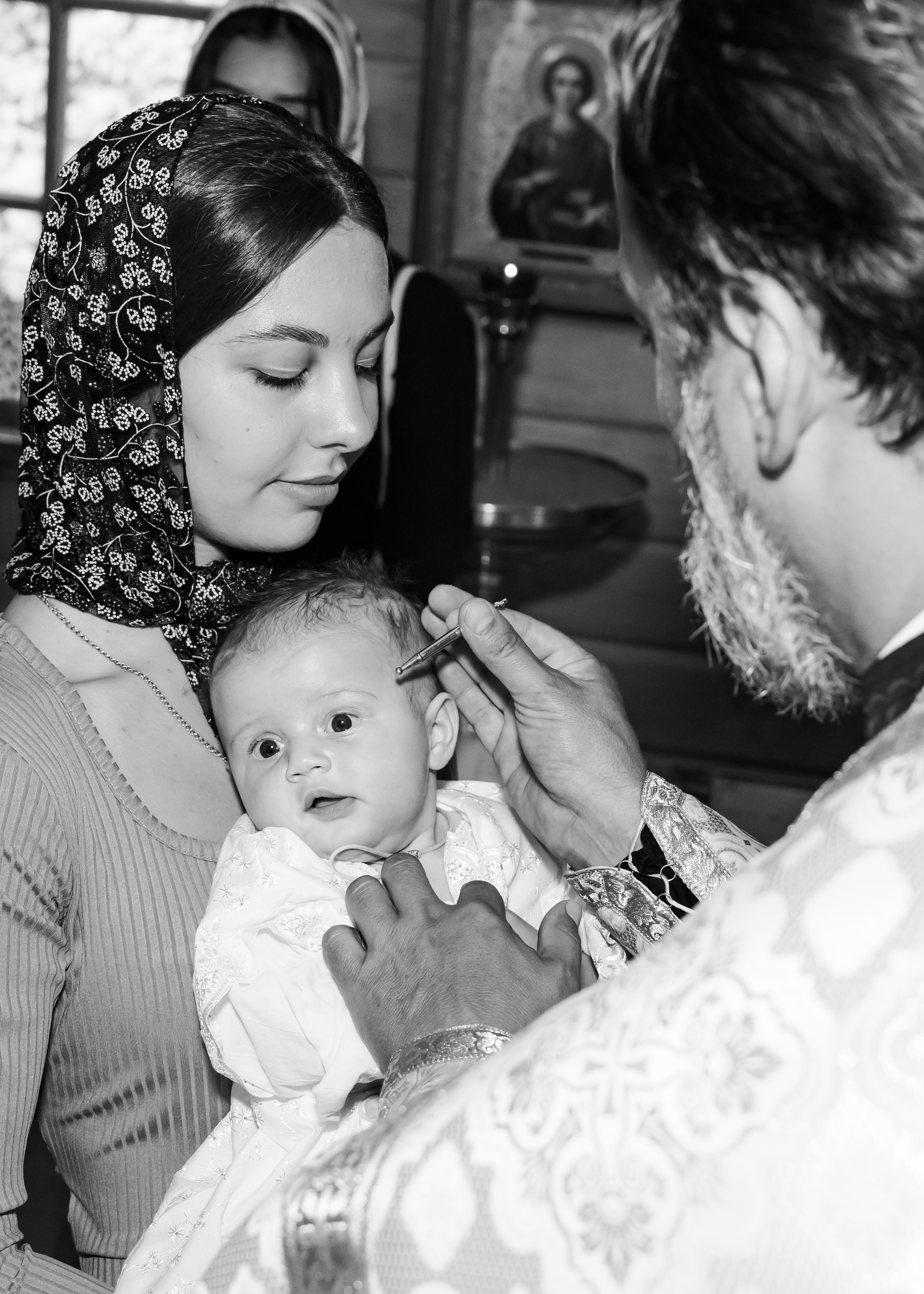 Таинство Крещения Марии. Крамер Юлиана детский и семейный фотограф