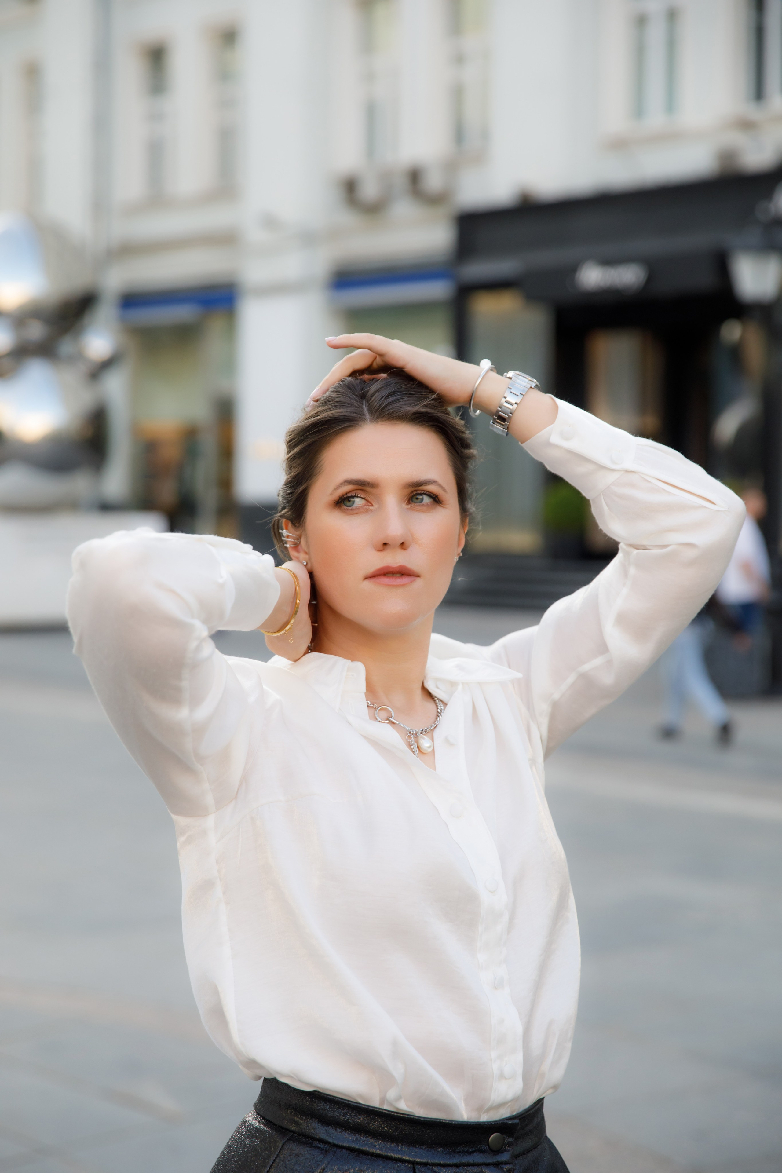 Фотопрогулка в центре Москвы с Анной. Портретный и семейный фотограф Юлия Герман