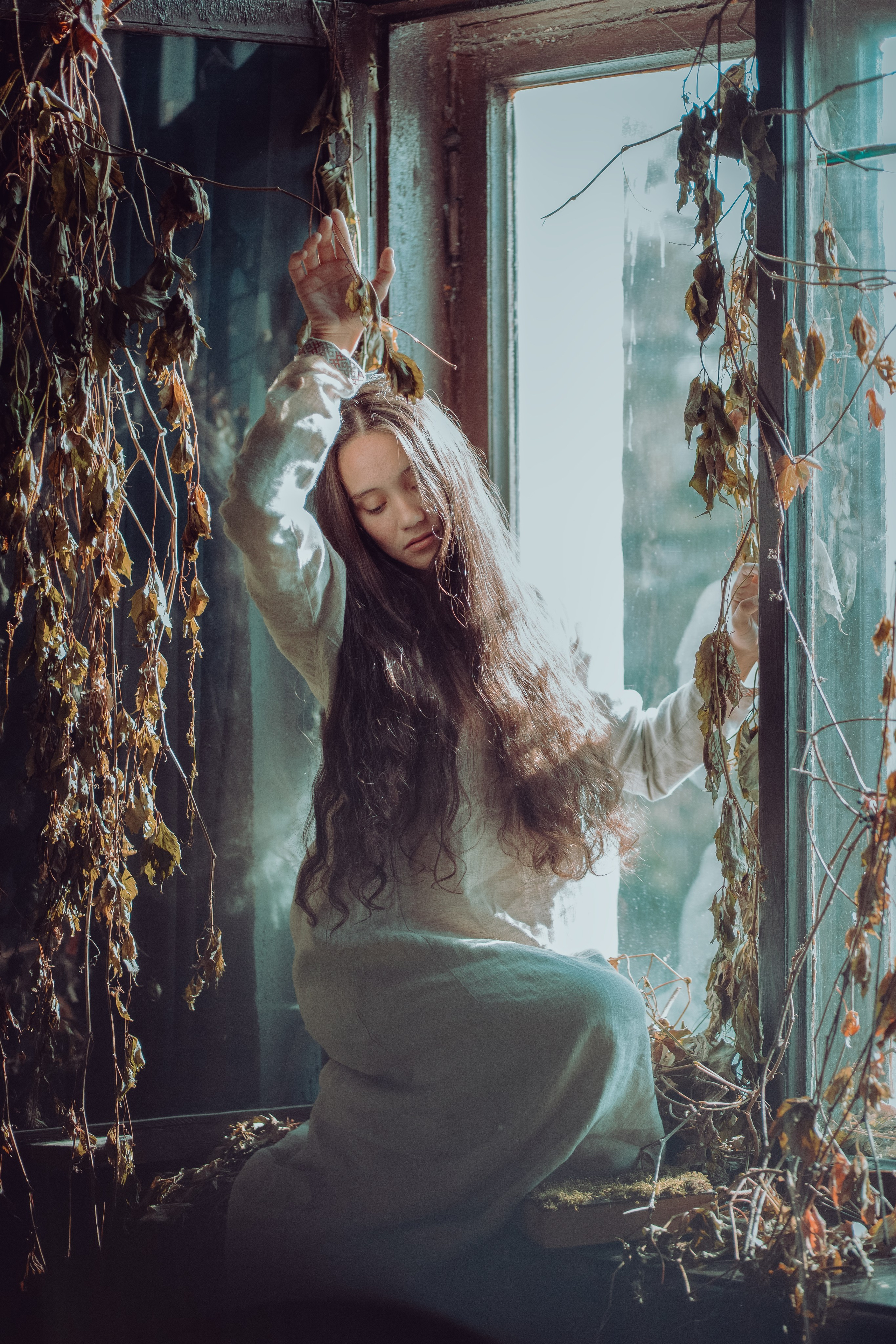 Татьяна в кувшинках. Фотограф в Новосибирске Краснова Евгения