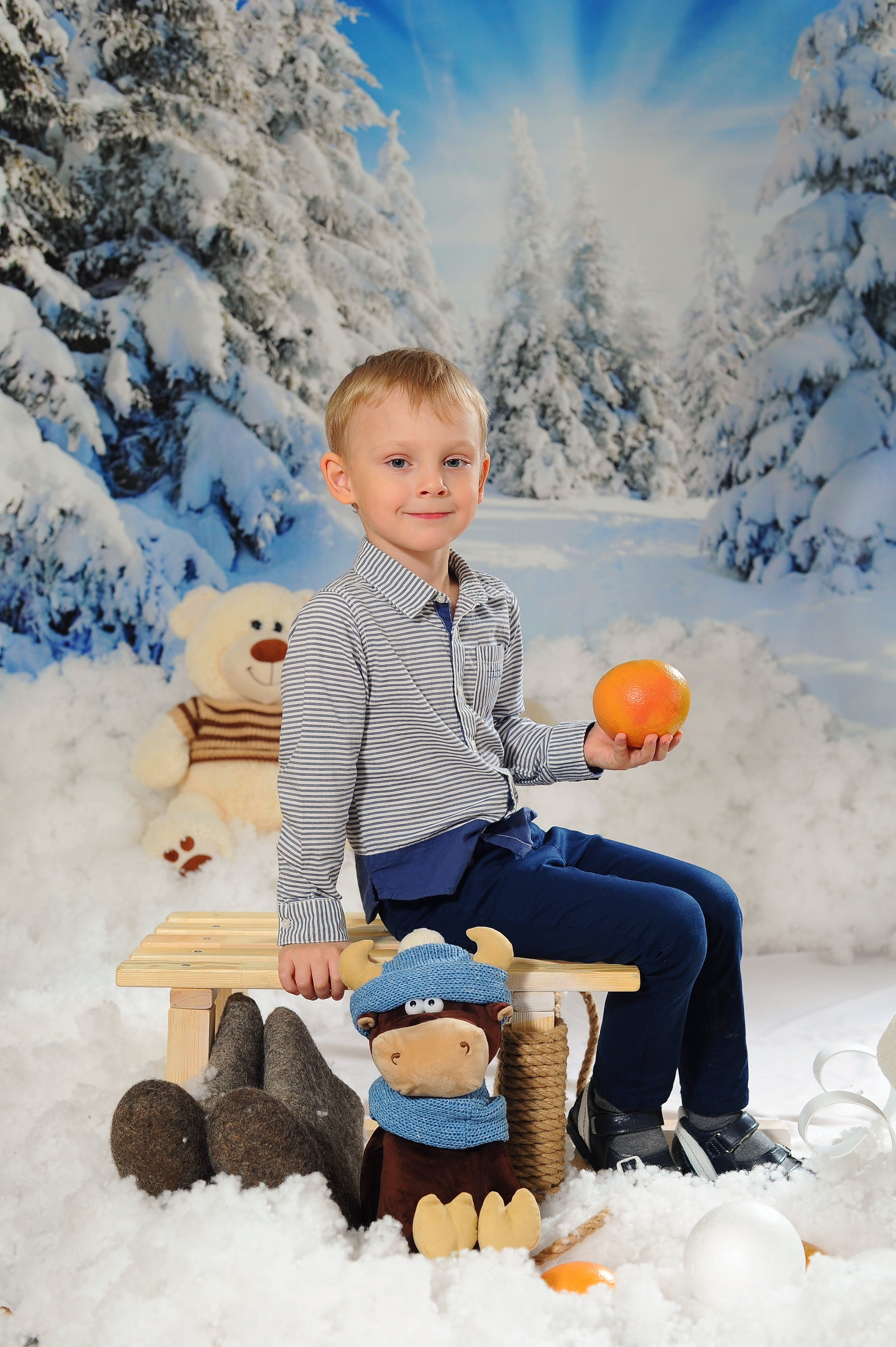 Новогодний лес