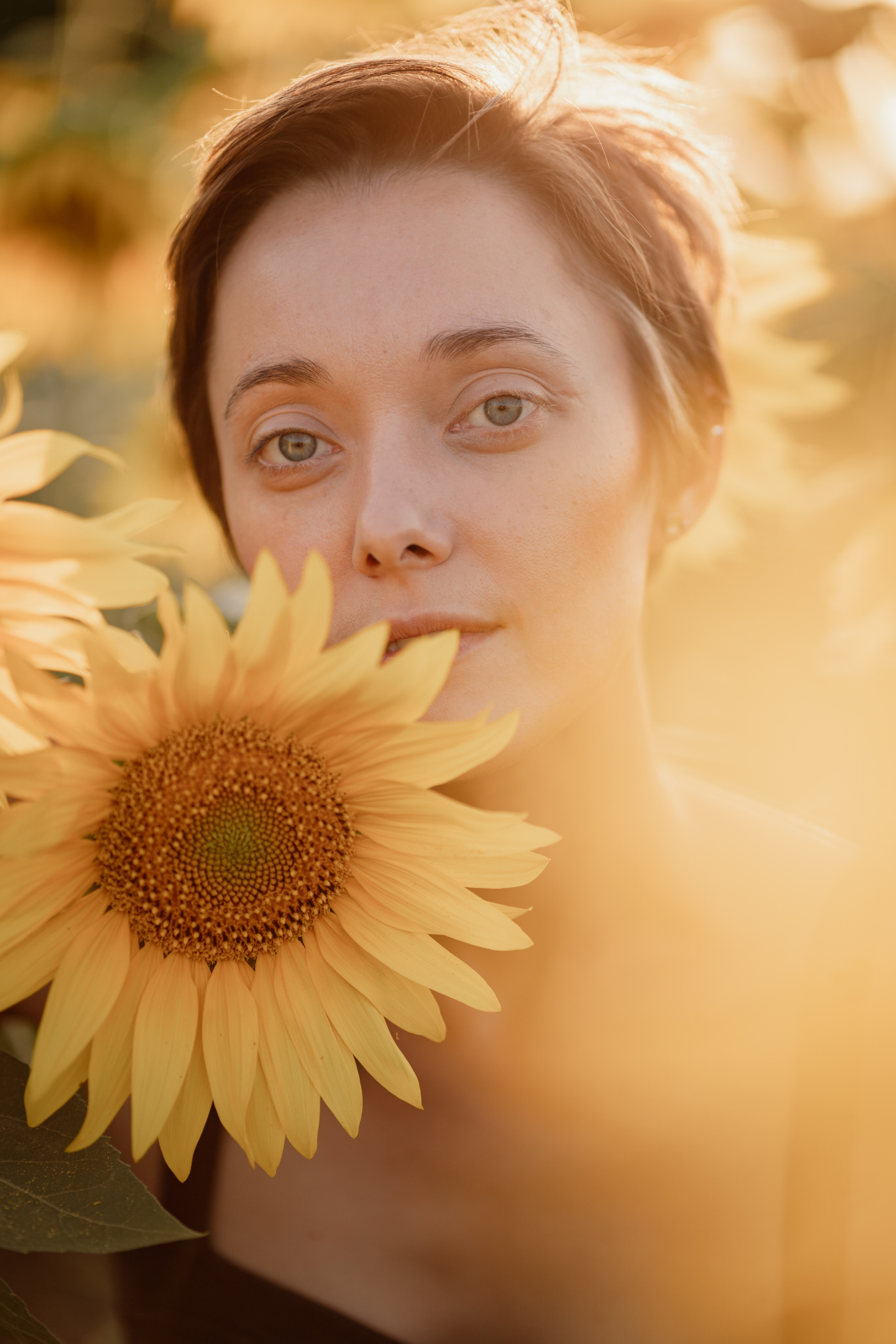 Анна и подсолнухи. Мира Назарова / Фотограф / Специалист по личному