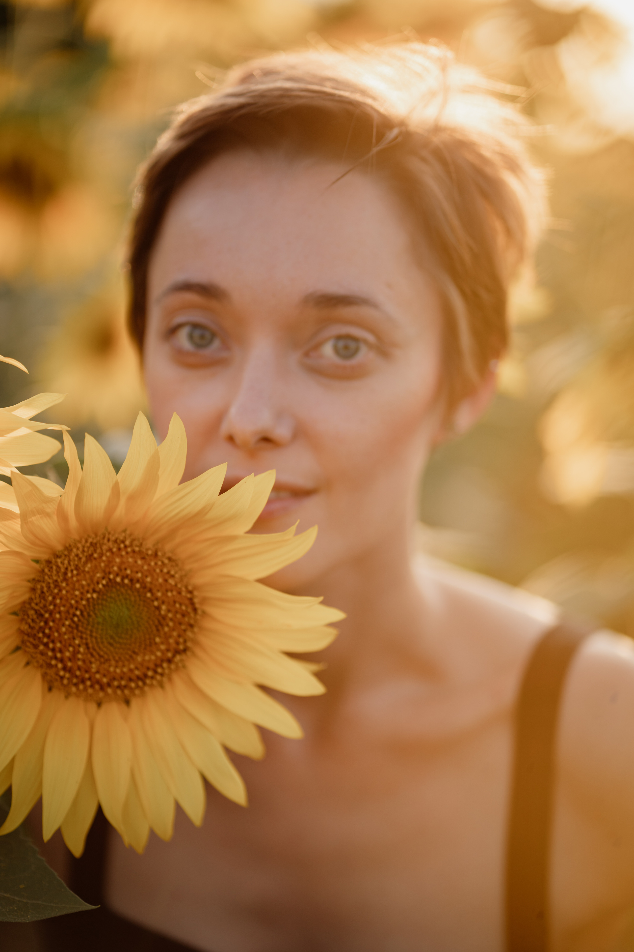 Анна и подсолнухи. Мира Назарова / Фотограф / Специалист по личному