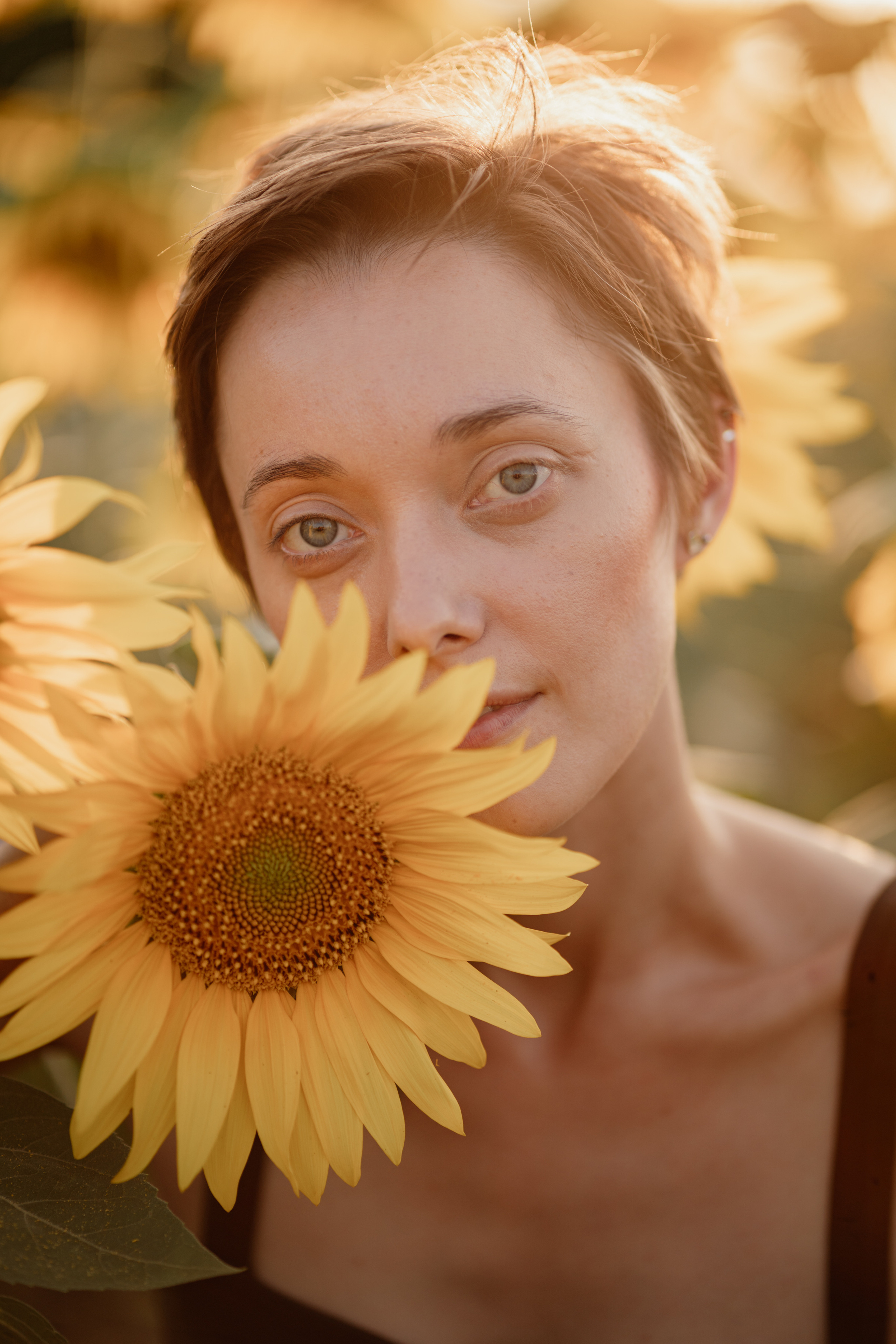 Анна и подсолнухи. Мира Назарова / Фотограф / Специалист по личному