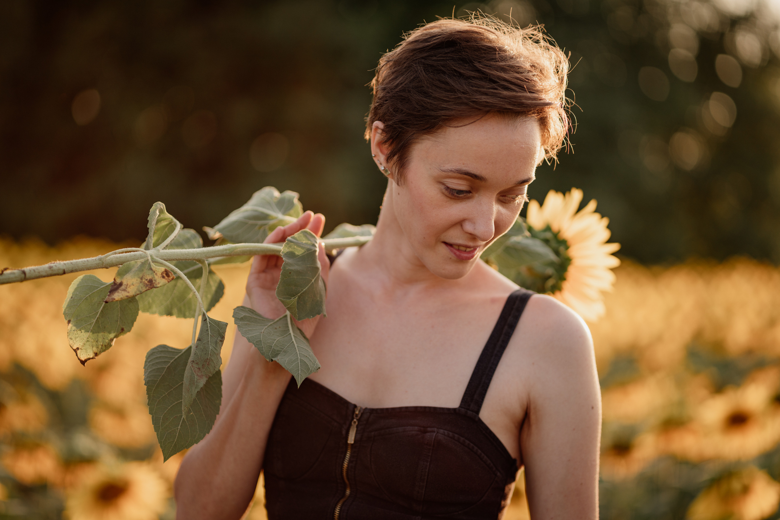 Анна и подсолнухи. Мира Назарова / Фотограф / Специалист по личному
