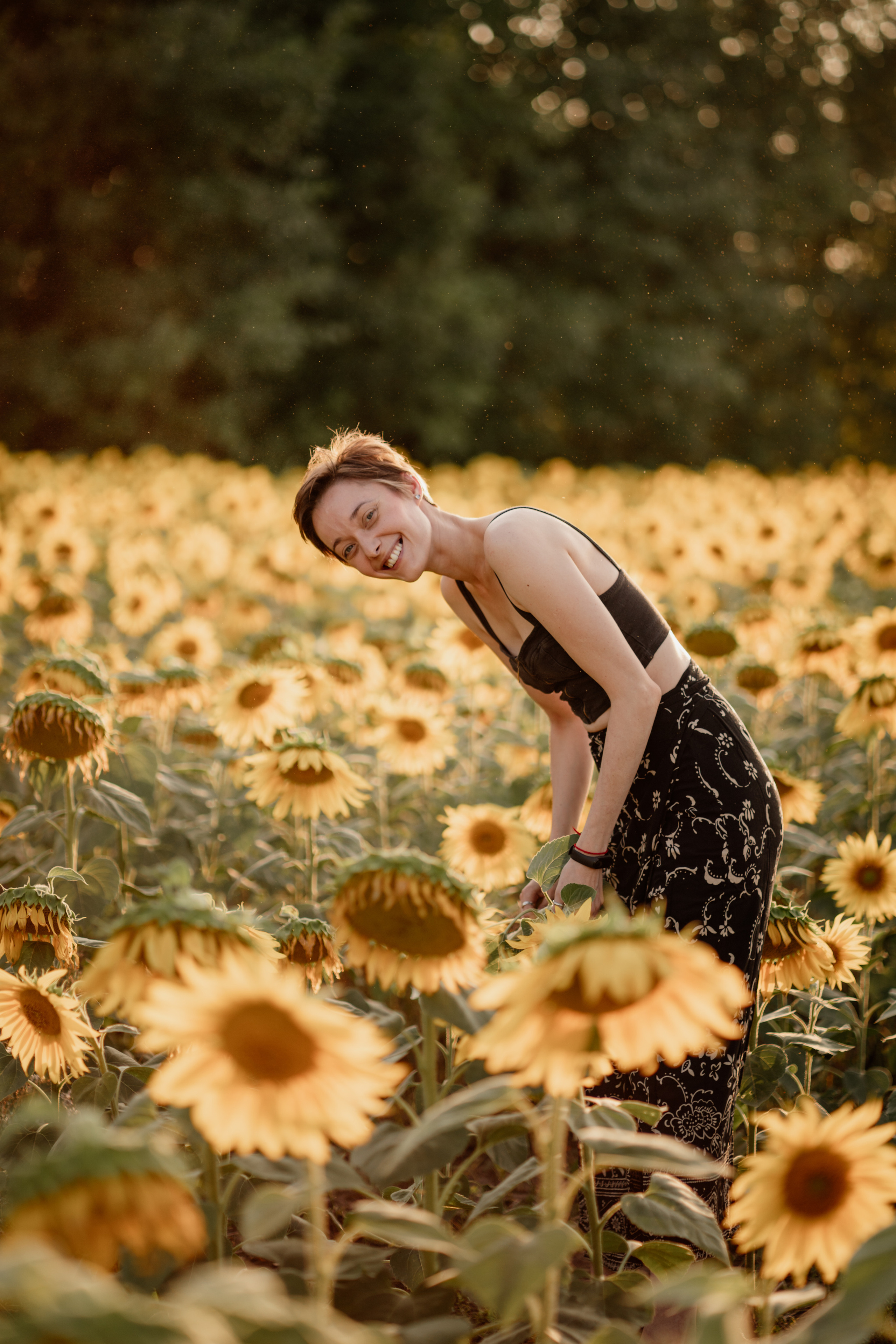 Анна и подсолнухи. Мира Назарова / Фотограф / Специалист по личному