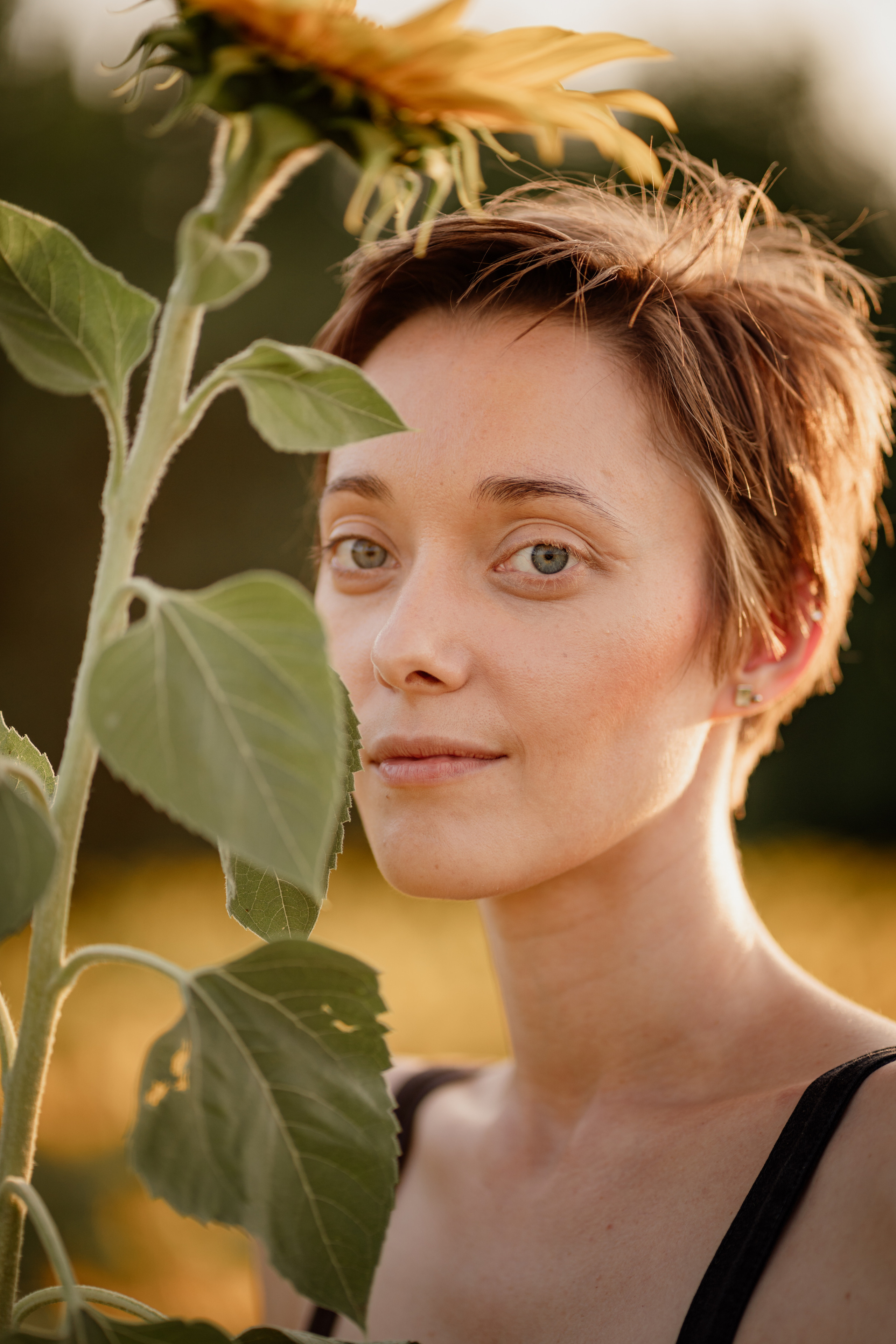 Анна и подсолнухи. Мира Назарова / Фотограф / Специалист по личному