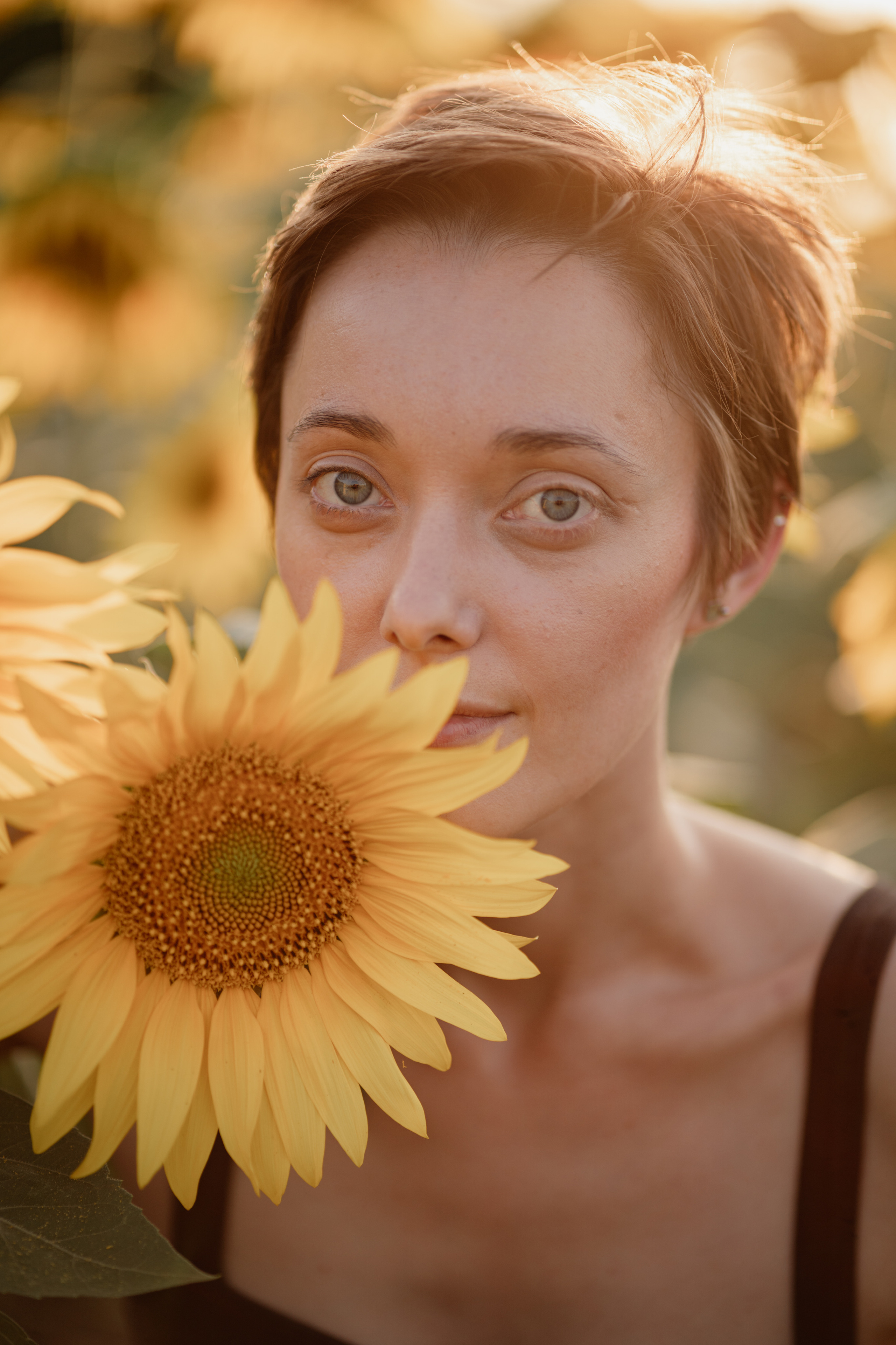 Анна и подсолнухи. Мира Назарова / Фотограф / Специалист по личному