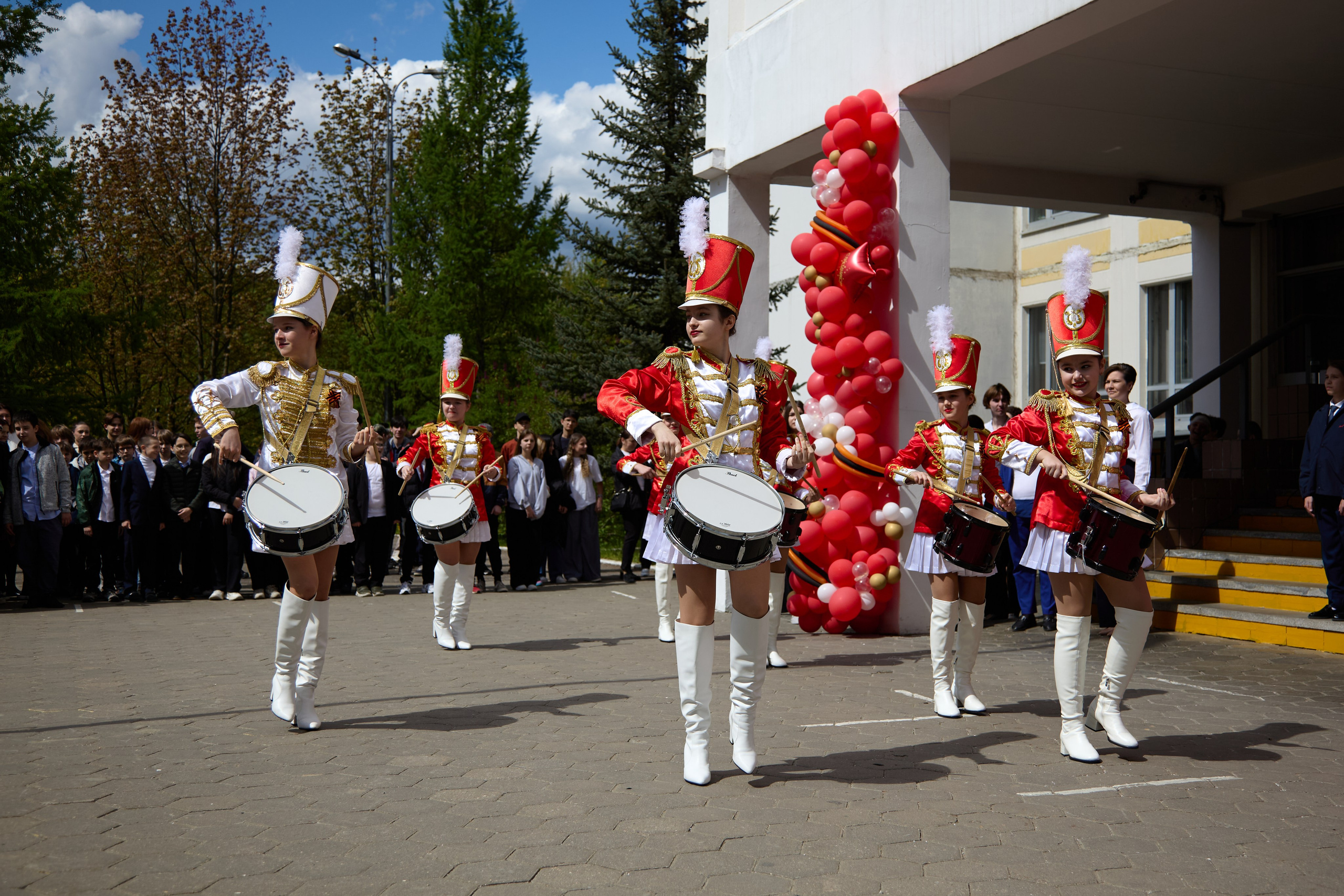 День Победы — школа Тропарево. Фотограф в Москве Илья