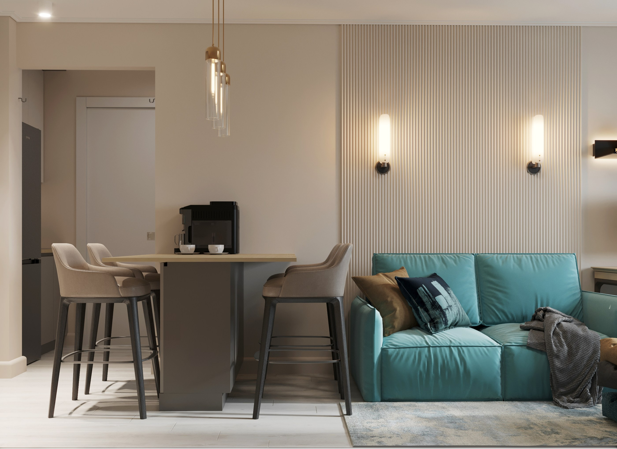 Кухня-Гостиная. Arrogant Arch