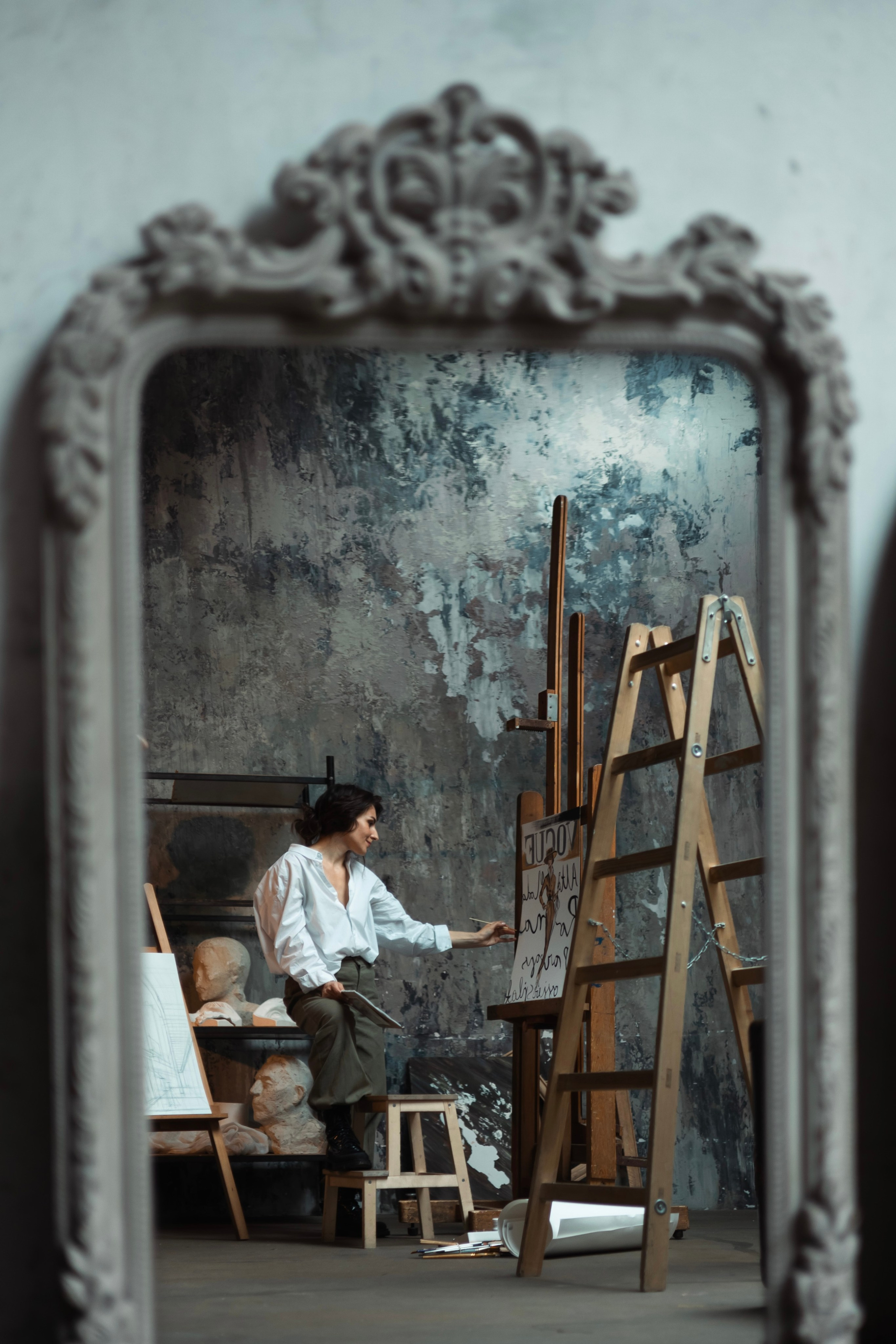 Мастерская художницы. Фотограф в Москве Дарья Гоглева