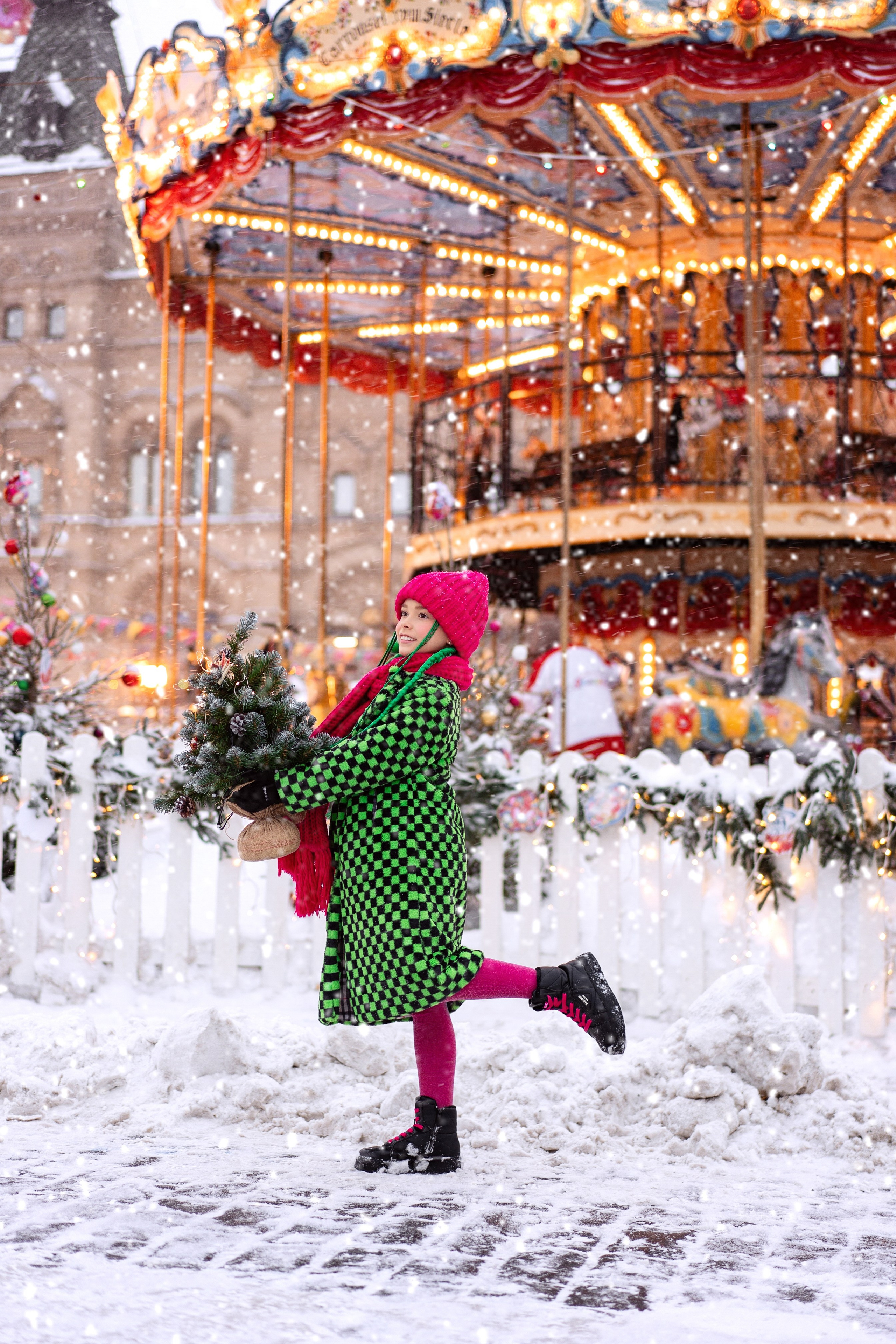 Новогодняя фотосессия. Строгино. Семейный и детский фотограф в Москве. Строгино | Екатерина Кутузова