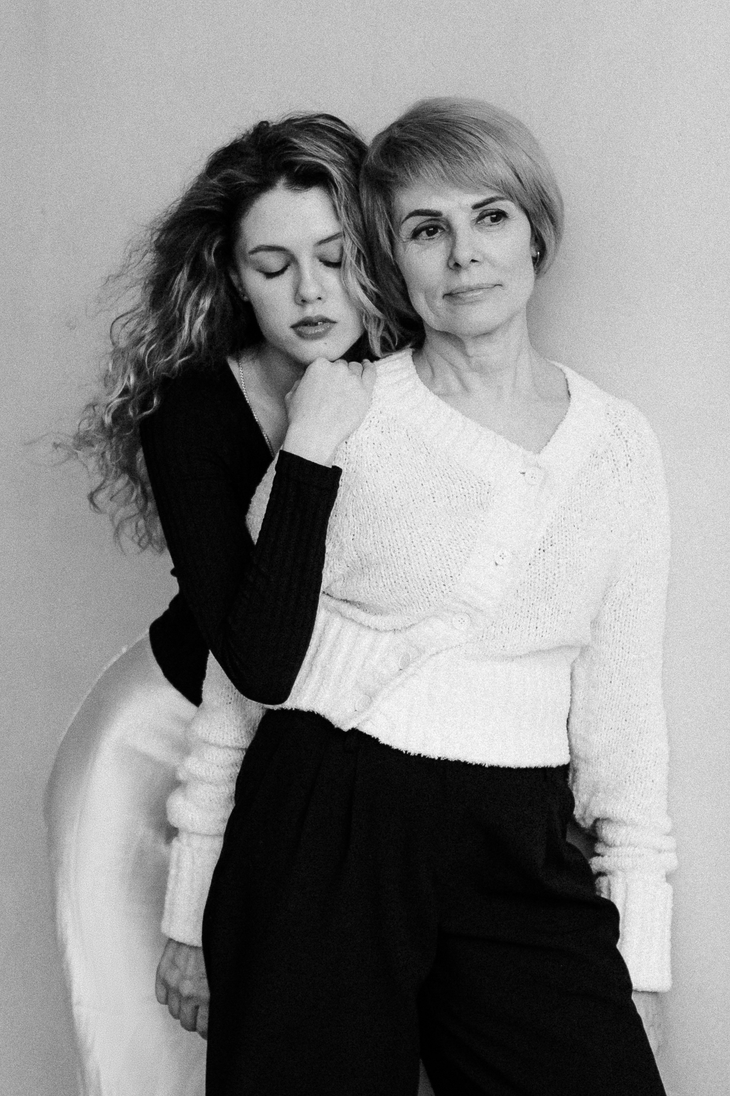 Даша с мамой