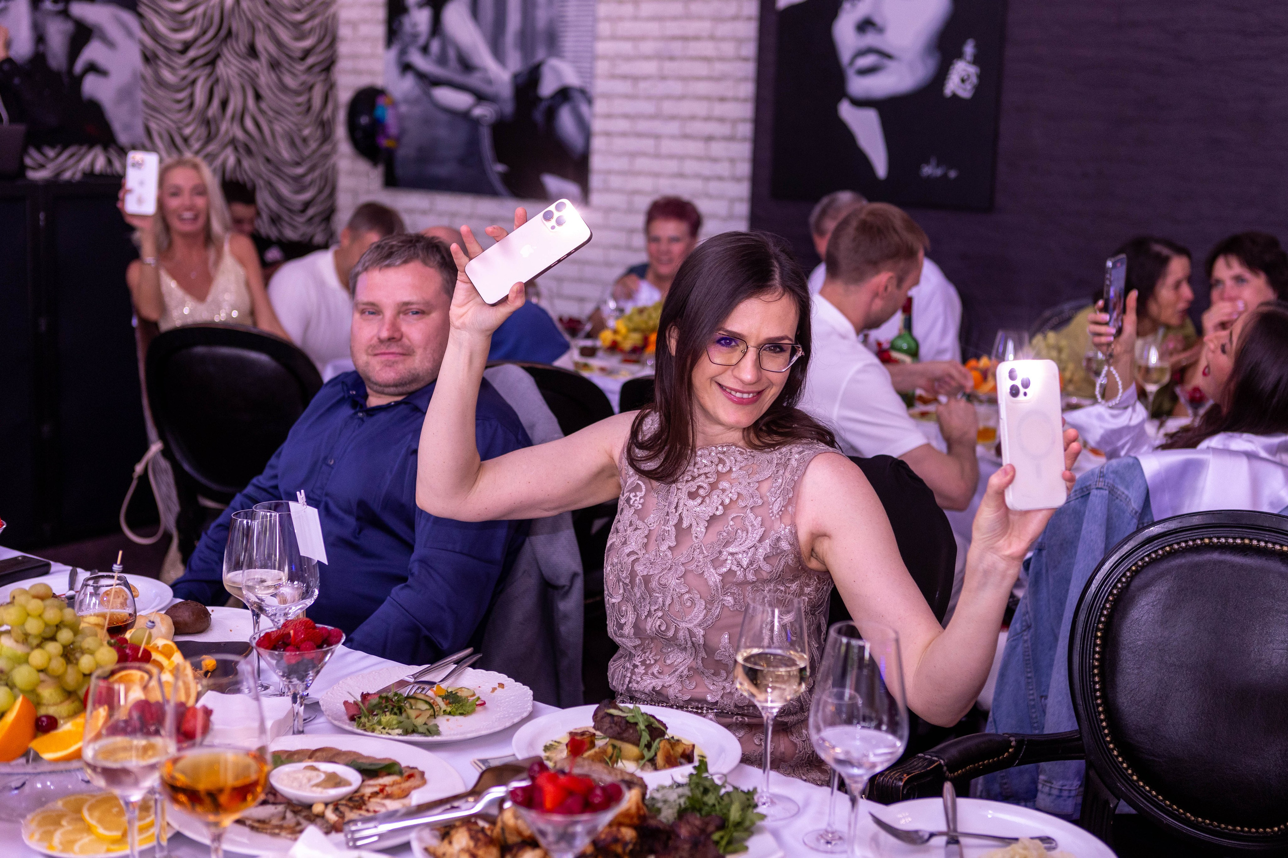 Юбилей в ресторане Эра. Свадебный и предметный фотограф Ренат Каламперов