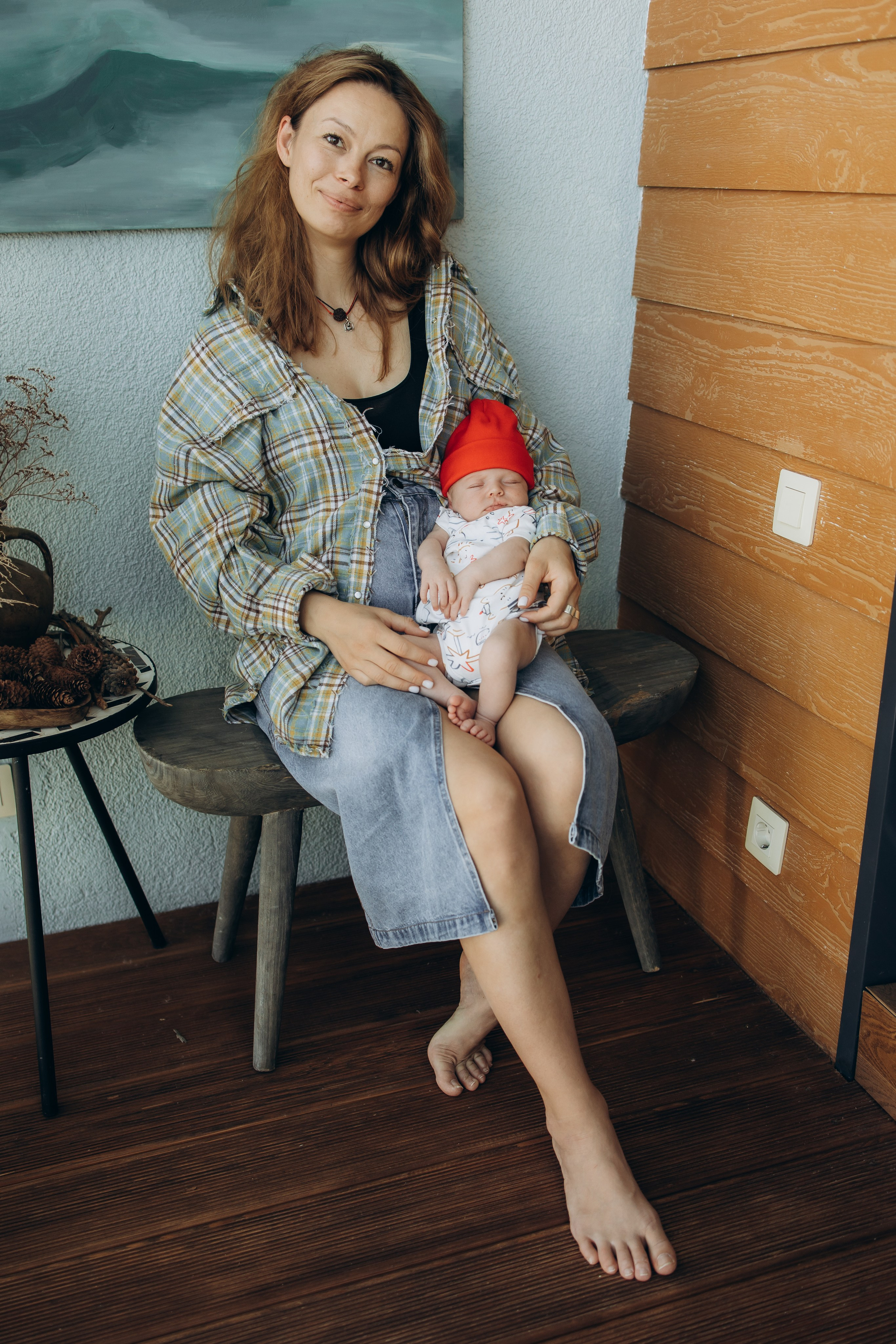 Первые дни дома. Семейный фотограф Москва Юлиана Фетисова