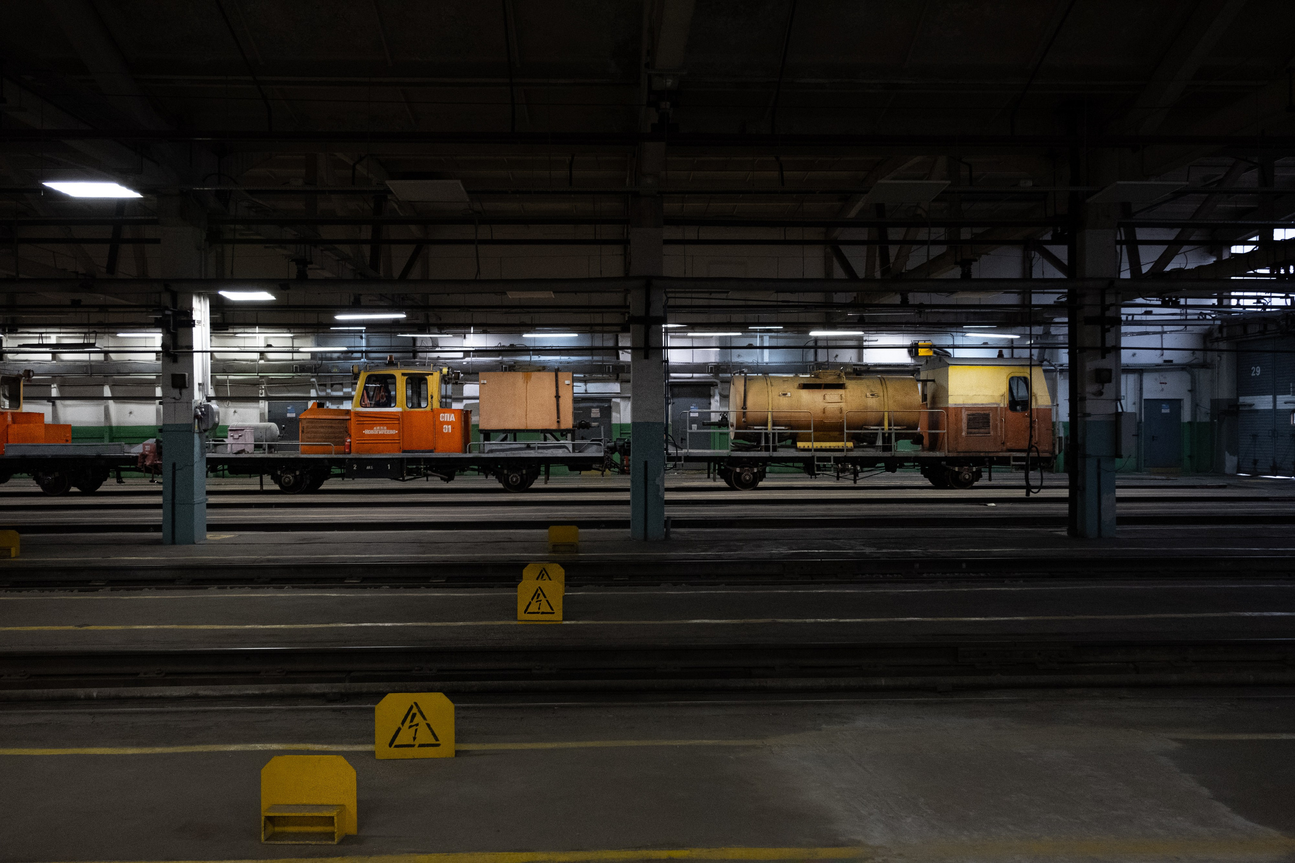 Московский Транспорт, электродепо. Репортажный фотограф в Москве Андрей Федоров