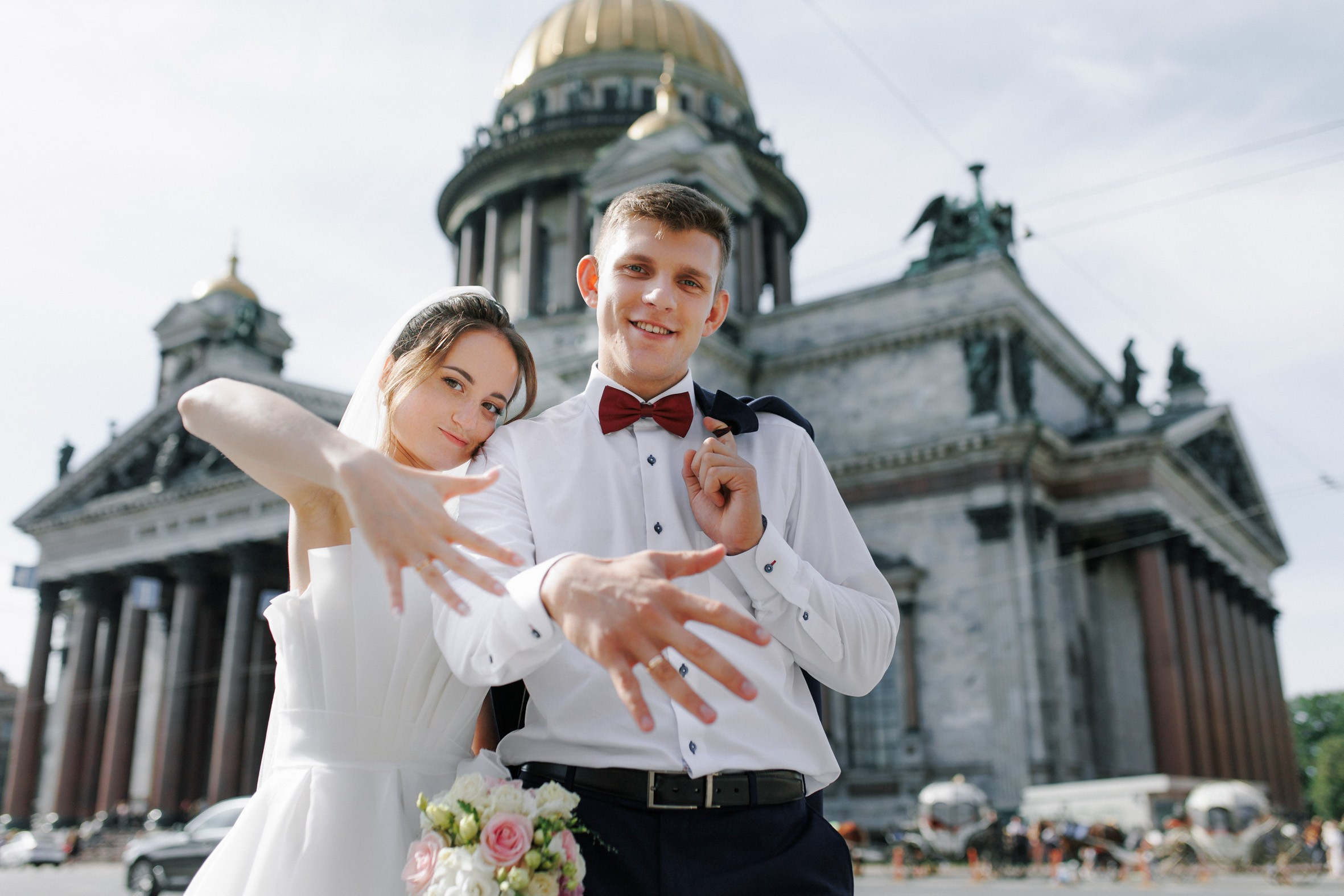 Свадебная фотосессия в Пушкине. Свадебный фотограф СПБ