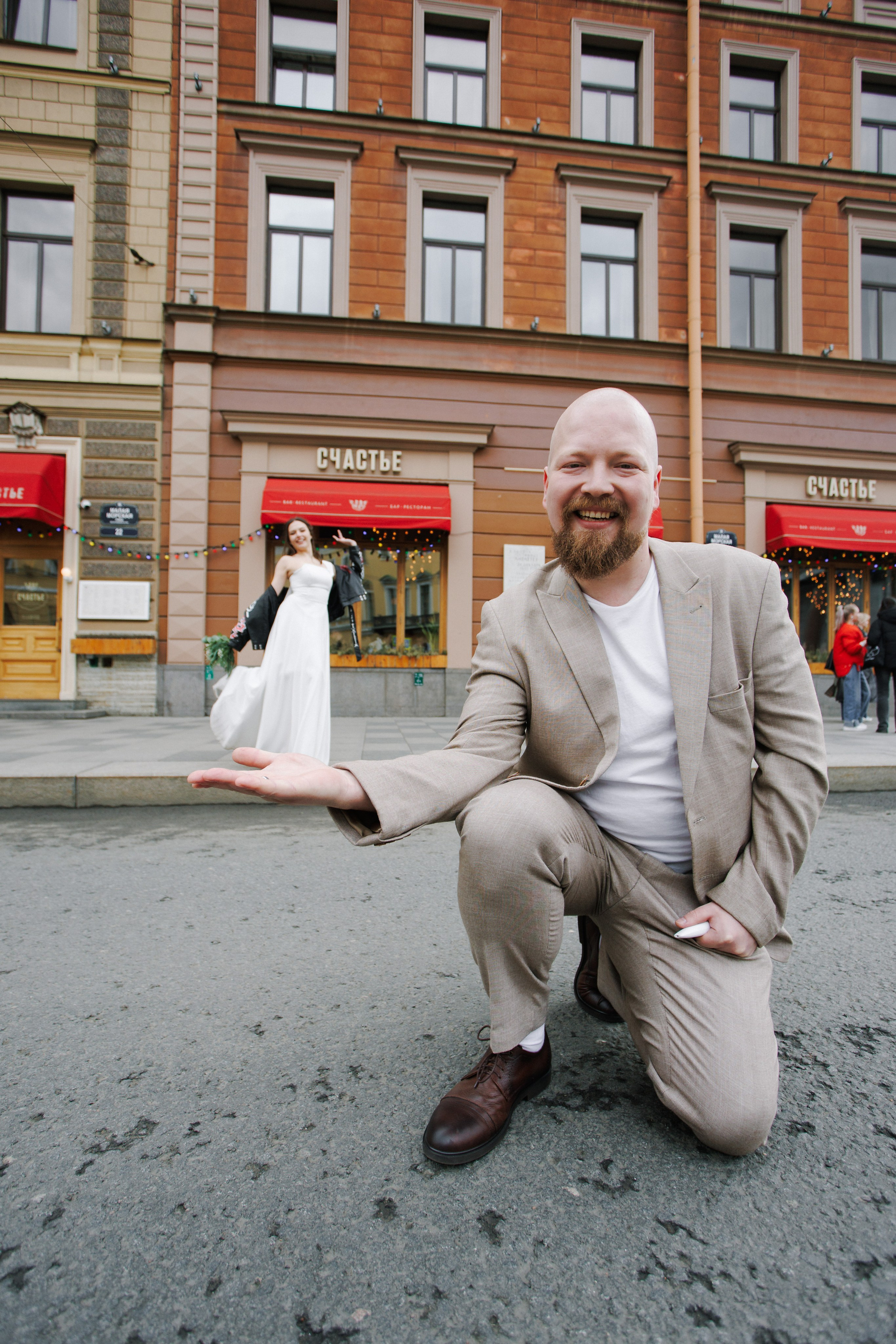 Два образа на этих снимках. Свадебный фотограф СПБ