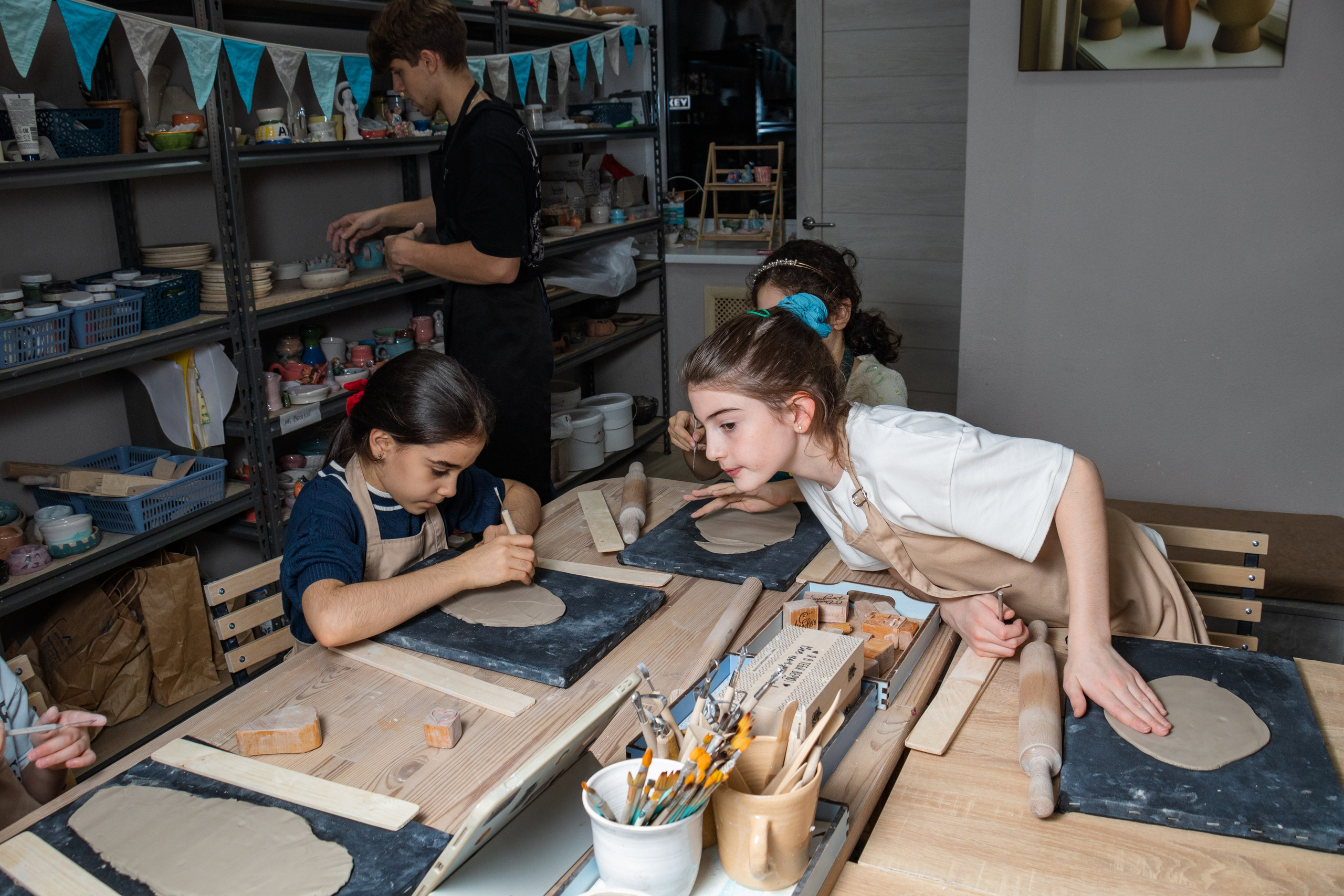 Мастер-класс. Гончарная мастерская. Портретный и репортажный фотограф