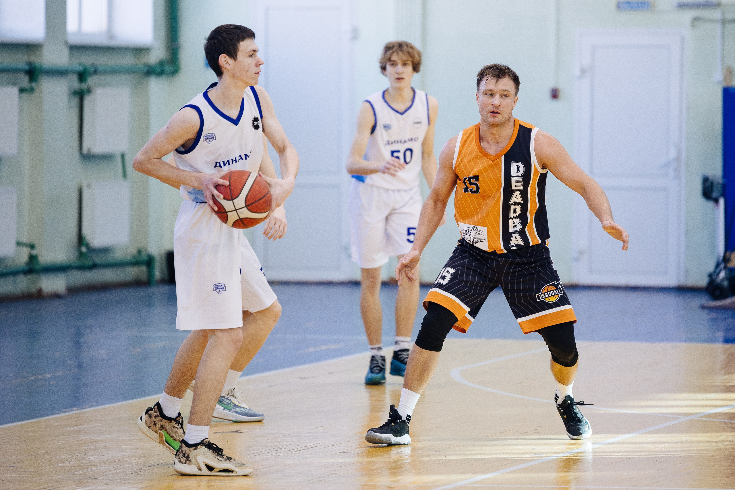 Любительский Чемпионат Магнитогорска по баскетболу // 09.02.25. Денис Прохоров Фотограф в г. Магнитогорск