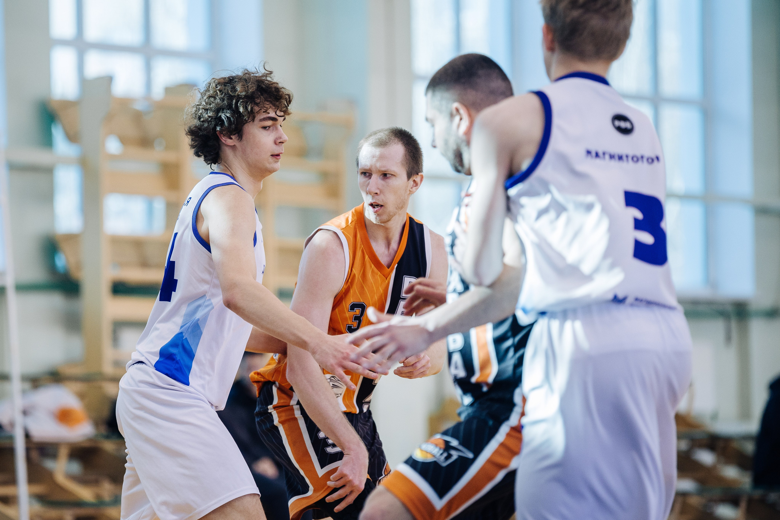 Любительский Чемпионат Магнитогорска по баскетболу // 09.02.25. Денис Прохоров Фотограф в г. Магнитогорск