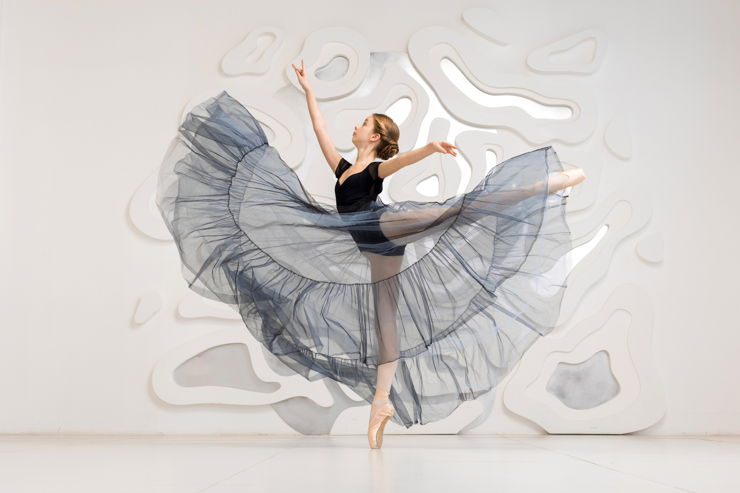 Воздушная юбка прозрачная напрокат Marine. Балетный фотограф Алина Ханько — Душа Балета