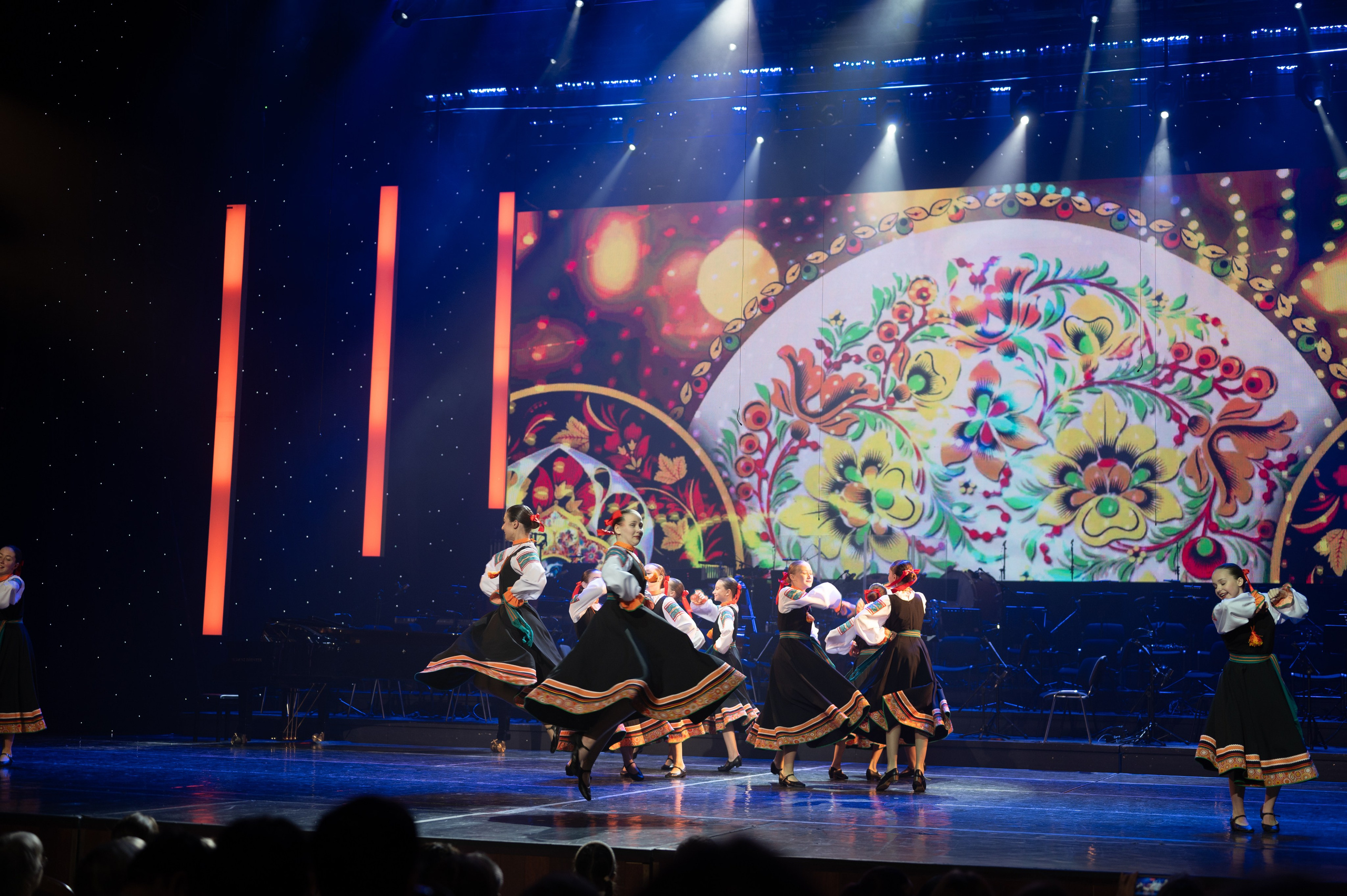 Отчетный концерт ДШИ «Гармония» «Зимняя гармония». Фотограф новорожденных, семейный детский в Тюмени Татьяна Морозова