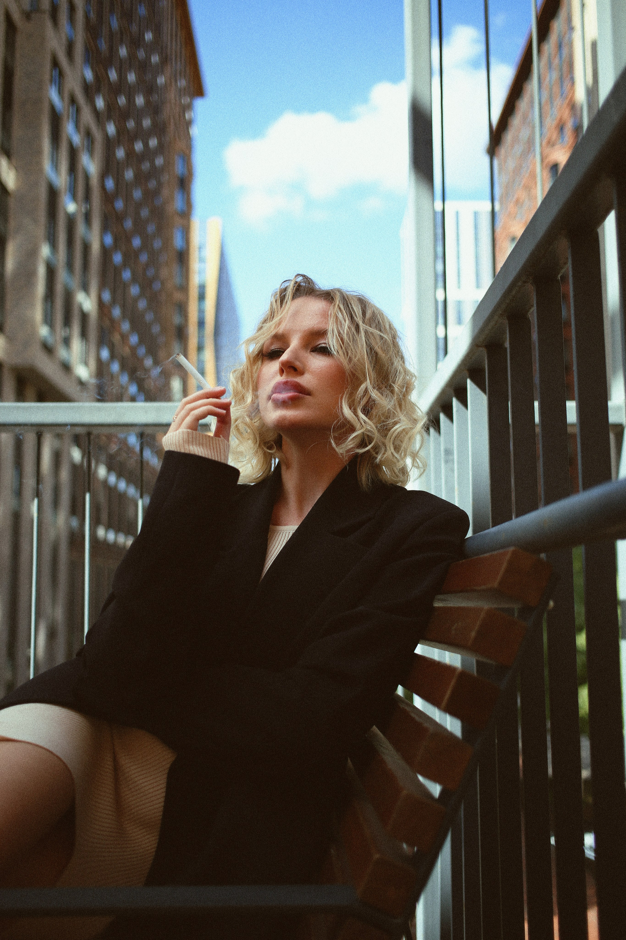 Марина (уличная съемка). Женский портретный фотограф в Москве Анастасия Карпова