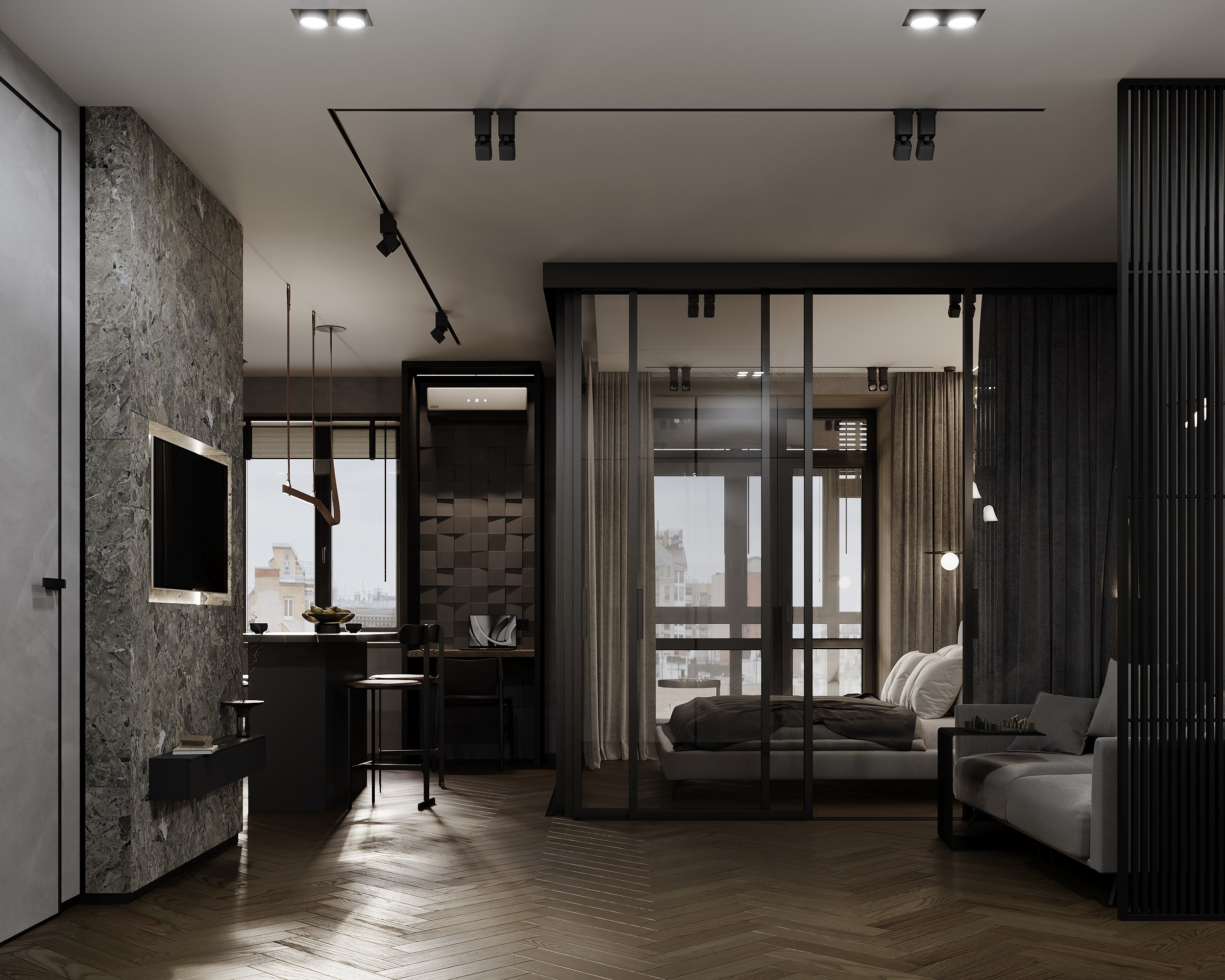 Логово холостяка. 3D визуализатор в Москве Сердюк Владислав