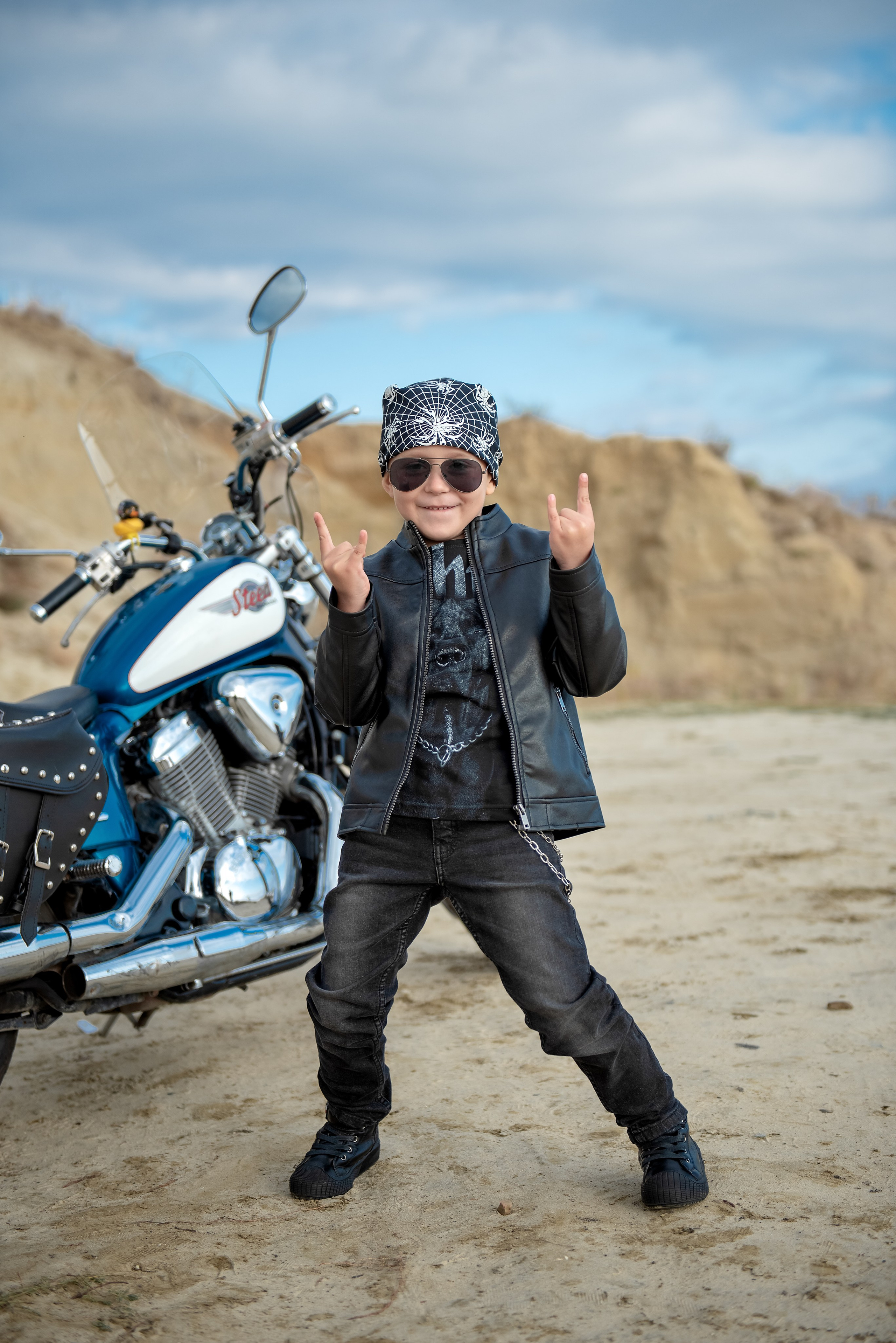 Юный байкер. Фотограф Саратов Юлия Петрова