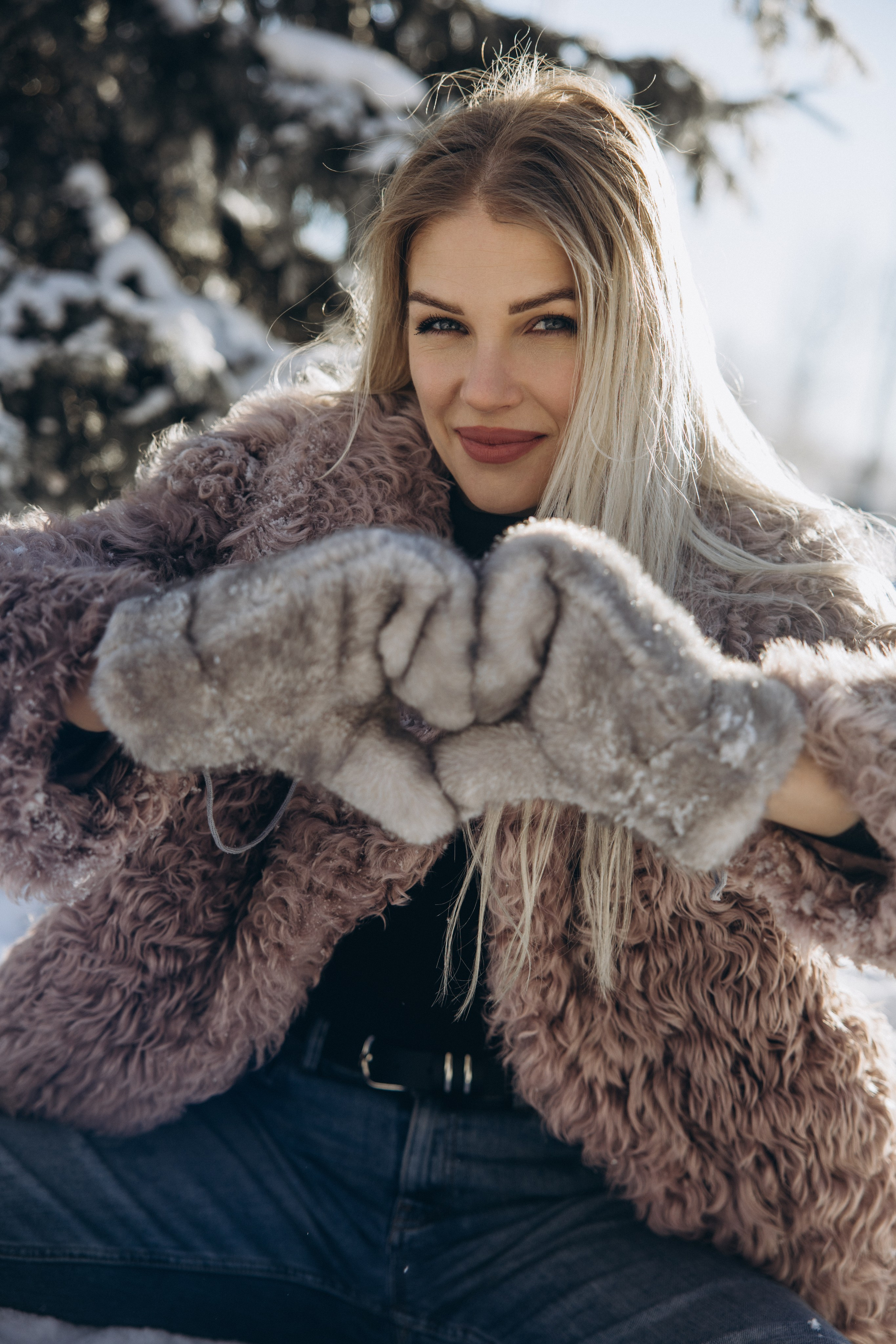 Снег и мороженое. Свадебный, семейный фотограф в Иркутске Светлана Макаричева