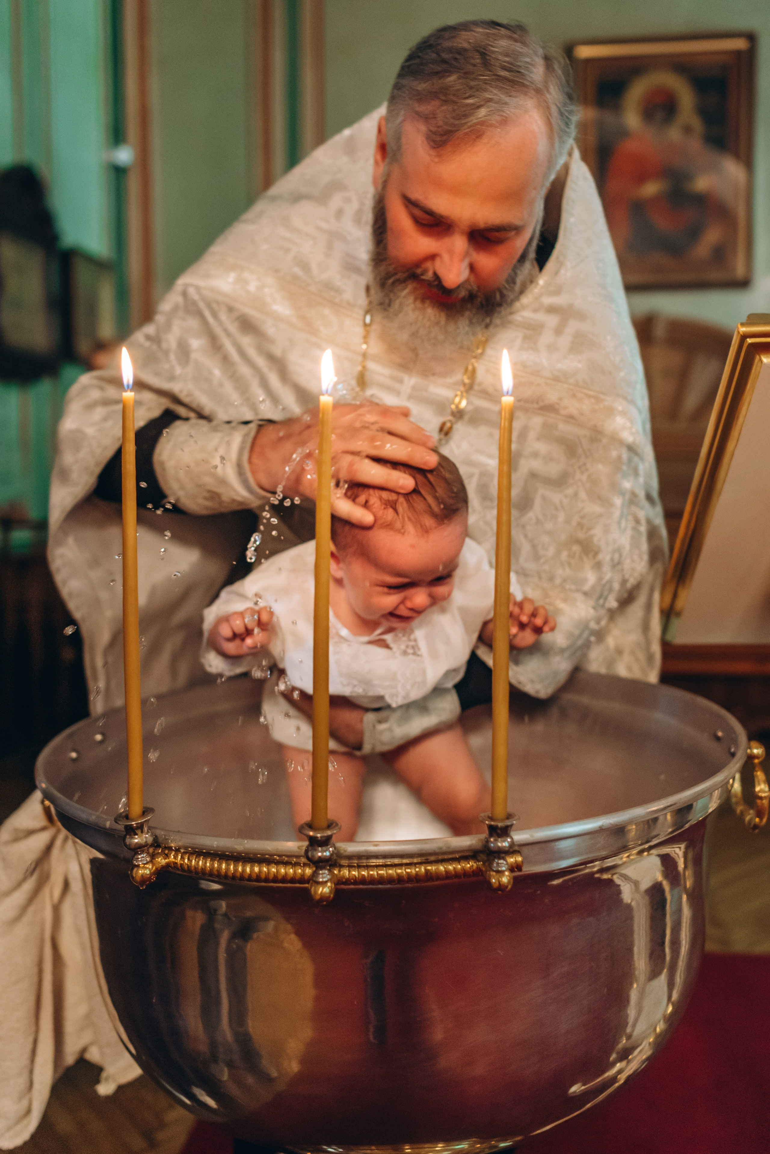 Крещение. Фотограф Кирилл Друлин