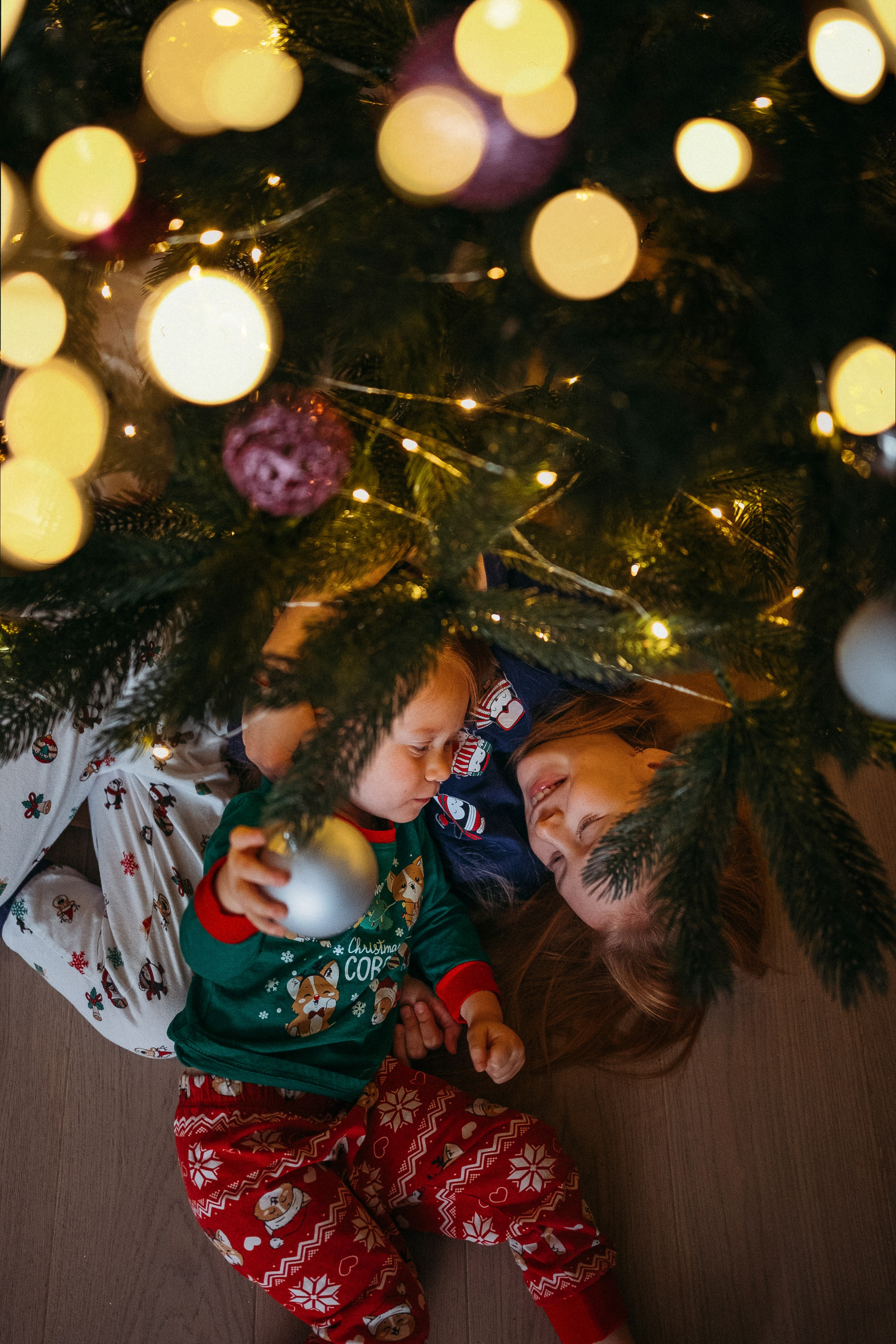 Новогодняя домашняя фотосессия. Семейный и детский фотограф в Санкт-Петербурге