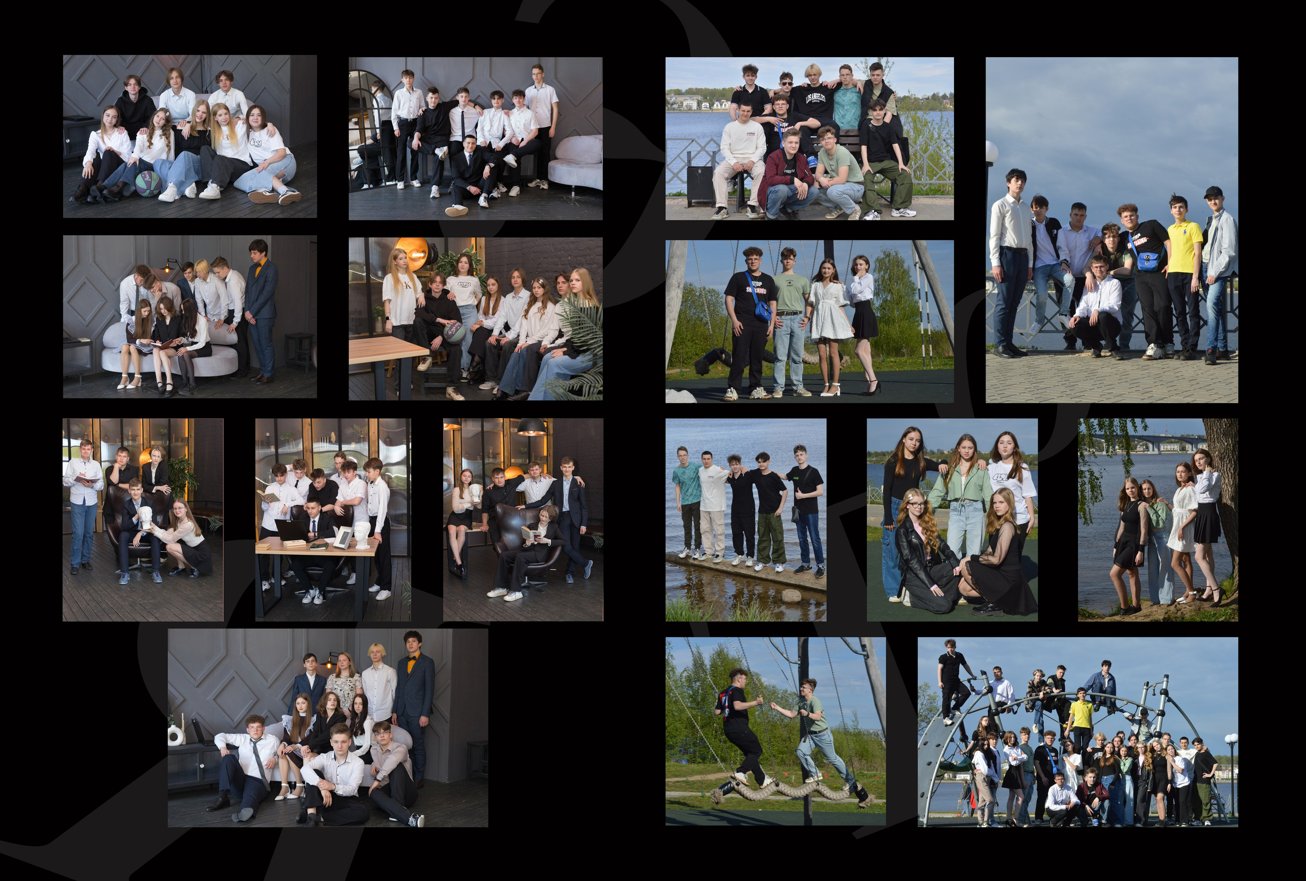 Альбом 4 разворота 9 класс. Выпускные альбомы, индивидуальные фотосессии в Костроме