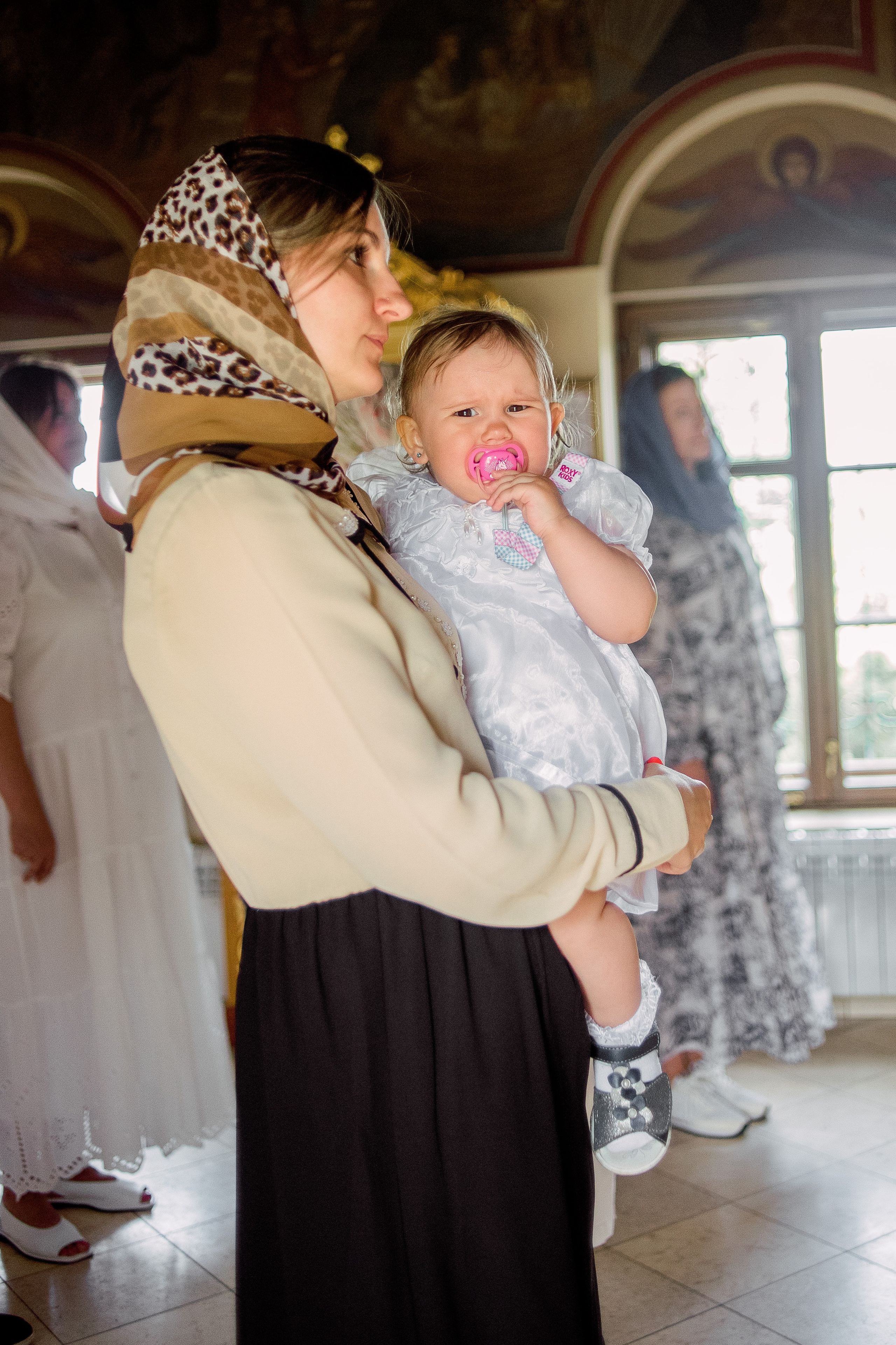 Крещение Ники. Фотограф Юлия Попова