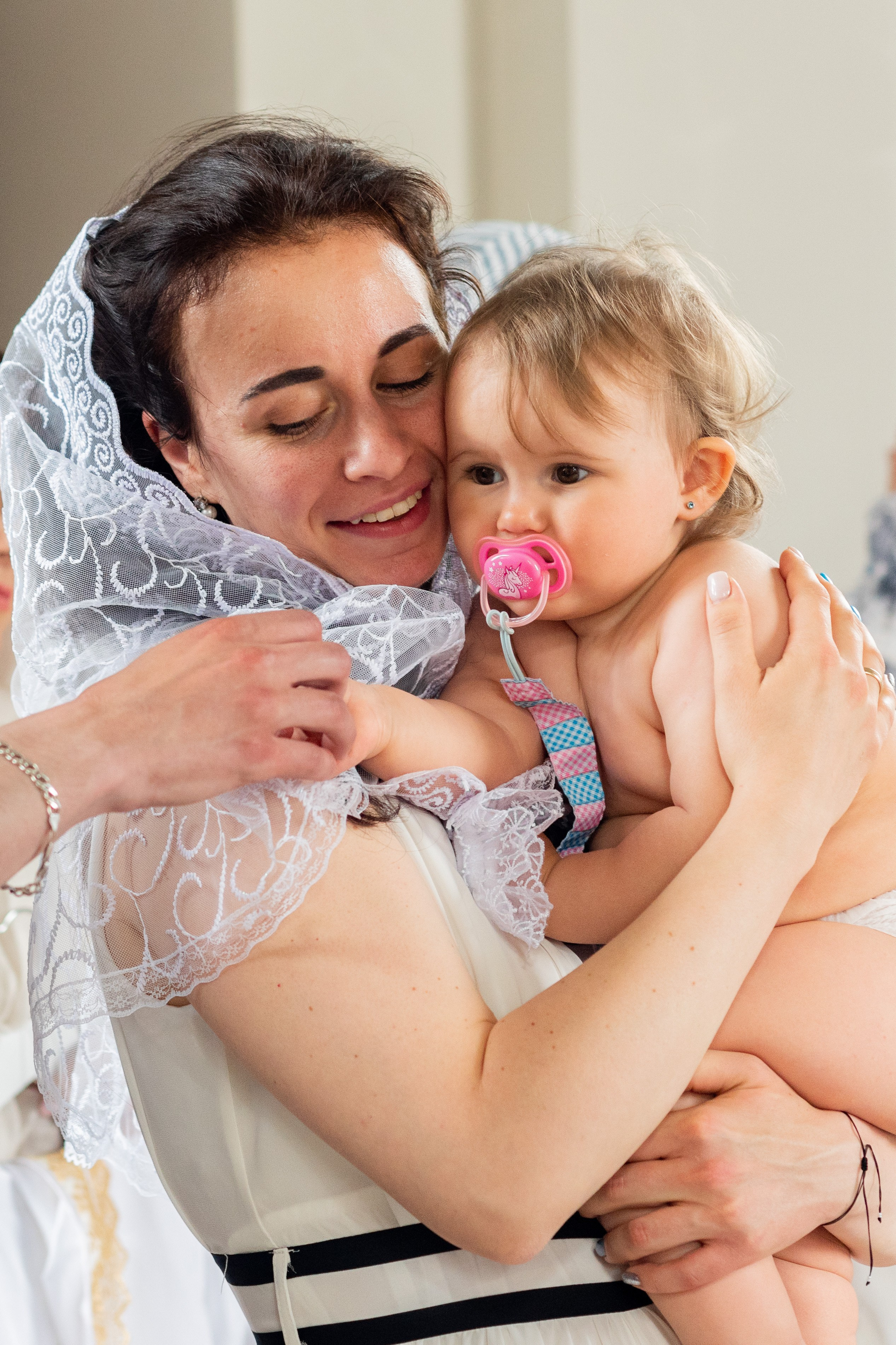 Крещение Ники. Фотограф Юлия Попова