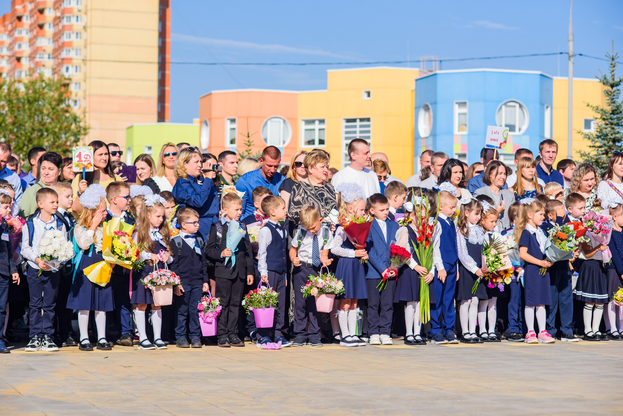 1-е сентября 2023. Фотограф Юлия Попова