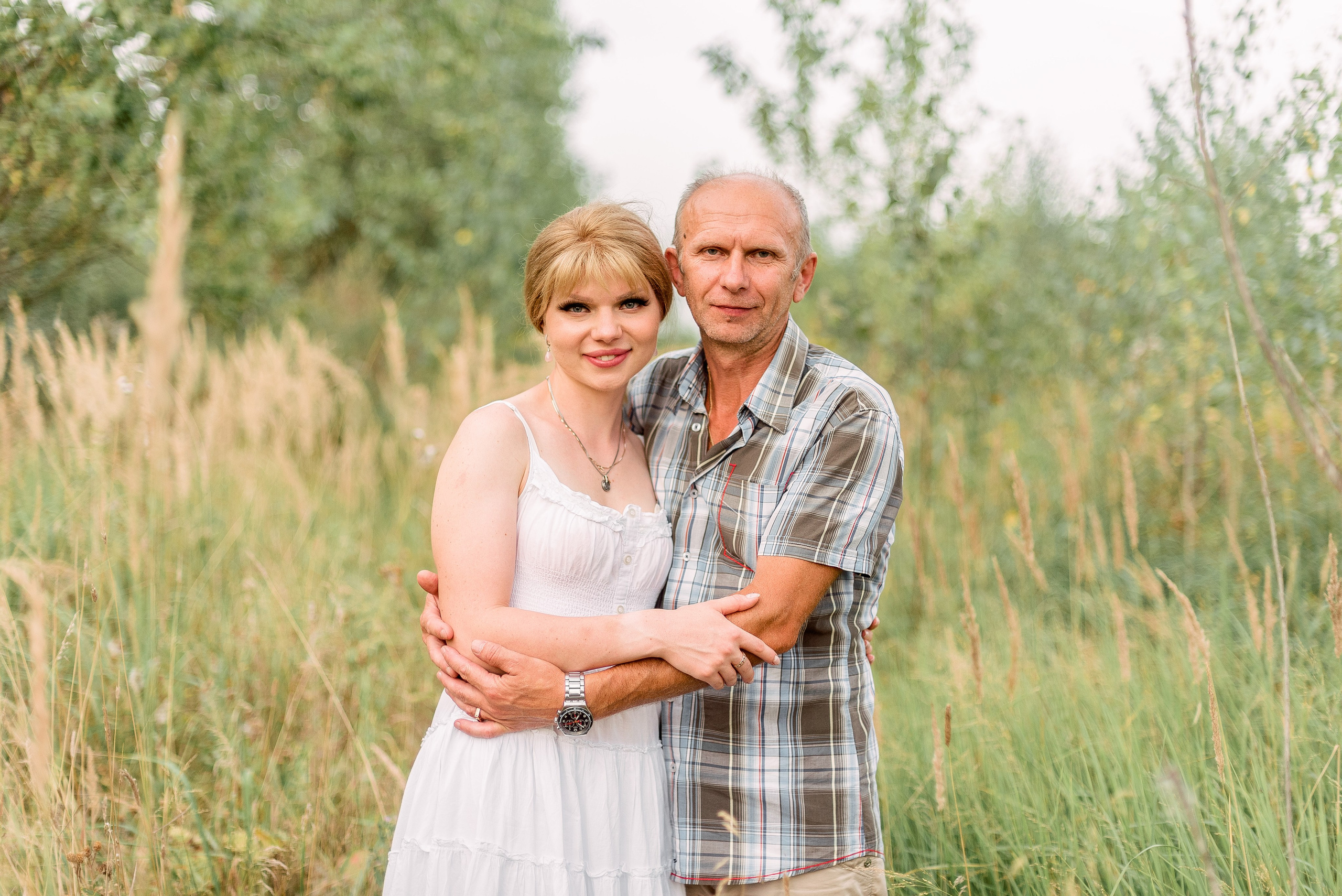 В поле. Фотограф Юлия Попова