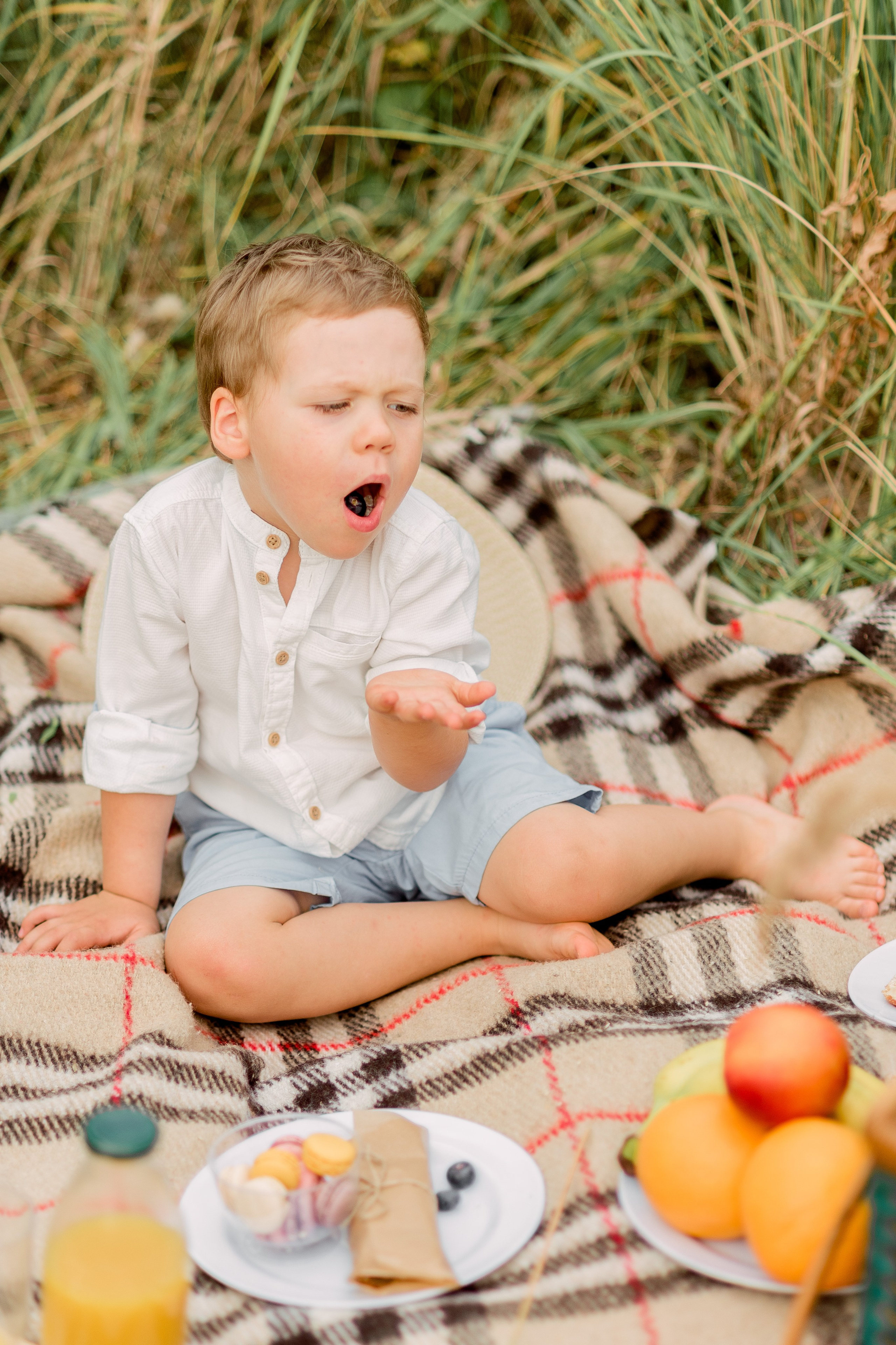 В поле. Фотограф Юлия Попова
