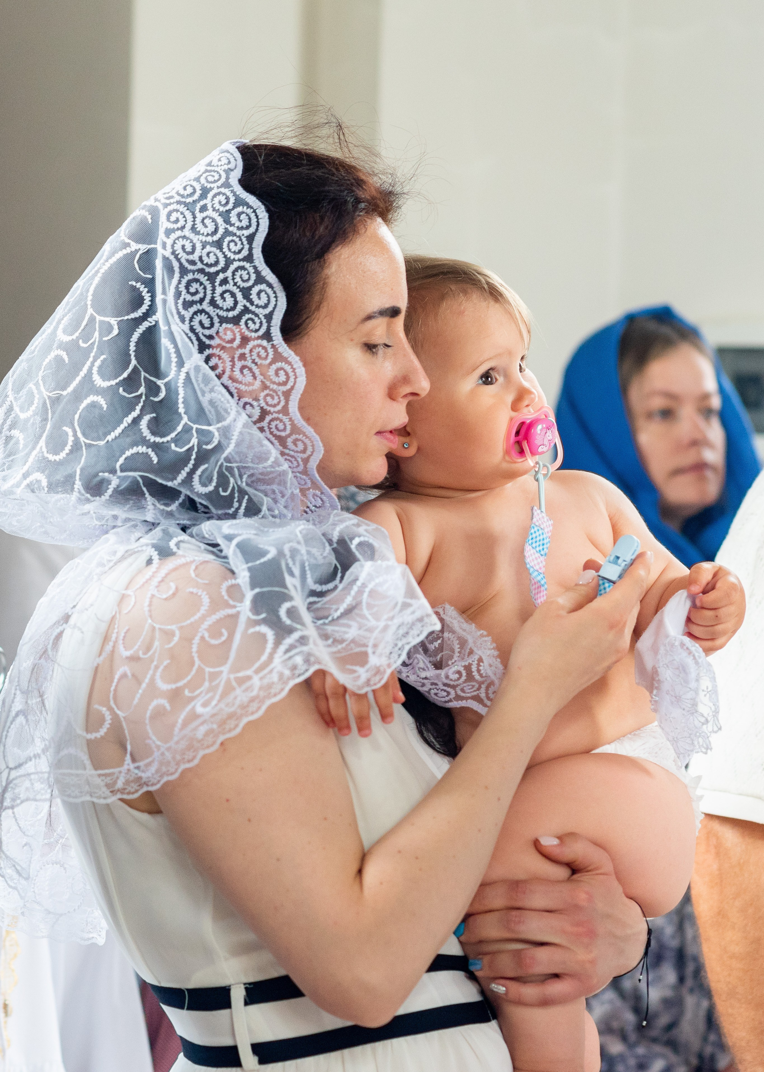 Крещение Ники. Фотограф Юлия Попова