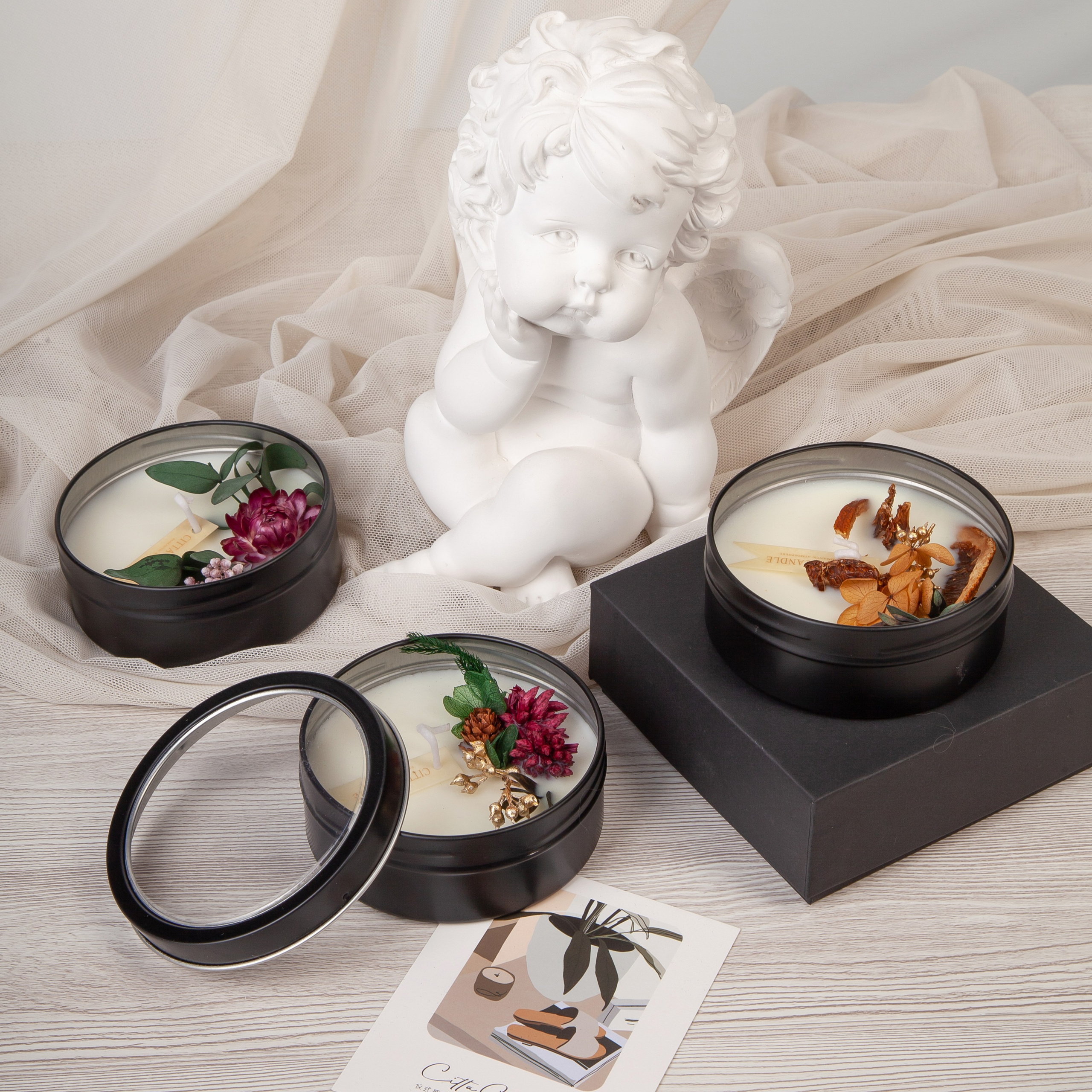 Рекламная съемка. Косметика, свечи, мыло. Фотограф Мария Кольцова