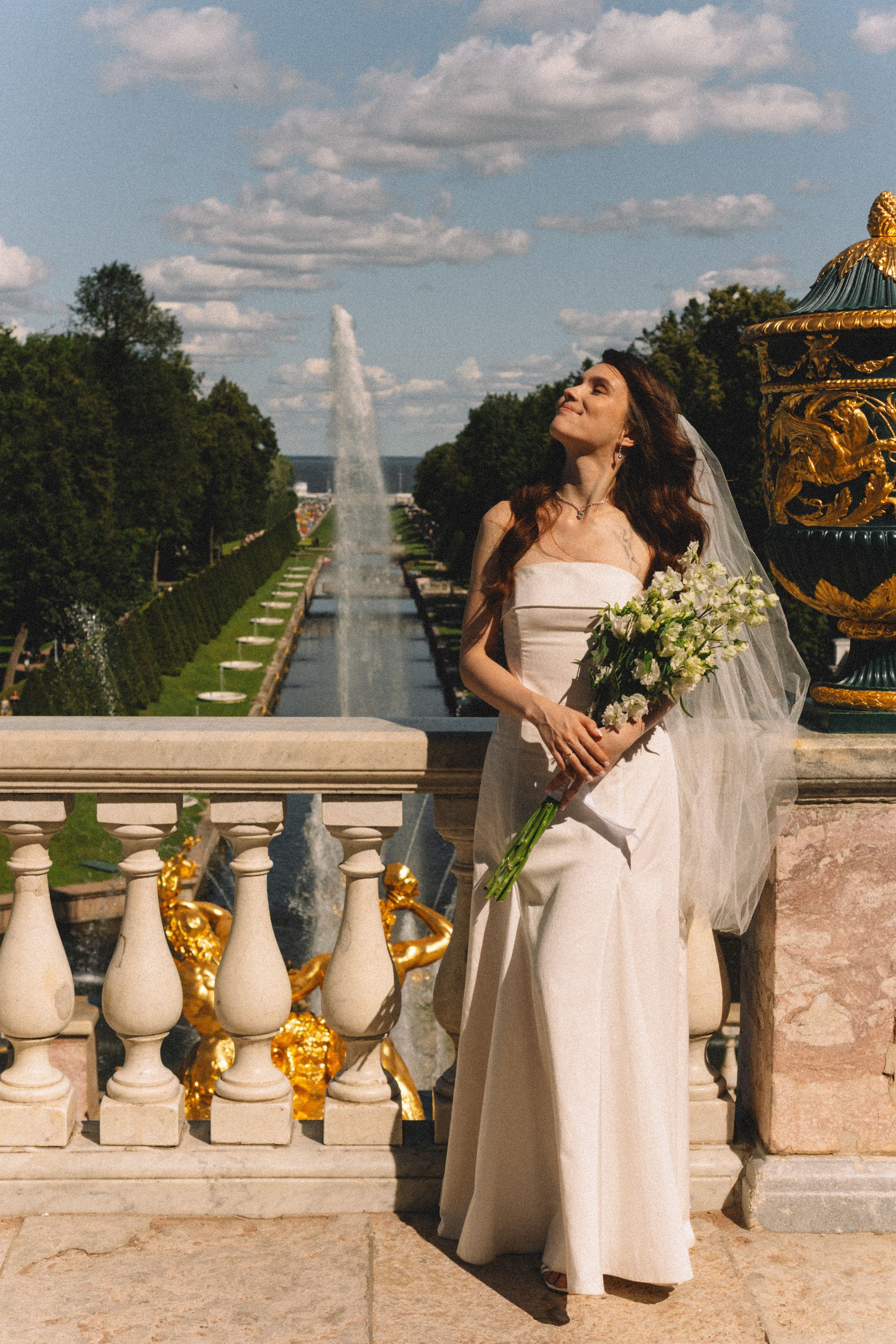 СВАДЕБНАЯ СЬЕМКА В ПЕТЕРГОФЕ И СЬЕМКА РЕПОРТАЖА В ЗАГСЕ ПЕТЕРГОФА. Профессиональный фотограф, Санкт-Петербург — Виктория Богомолова