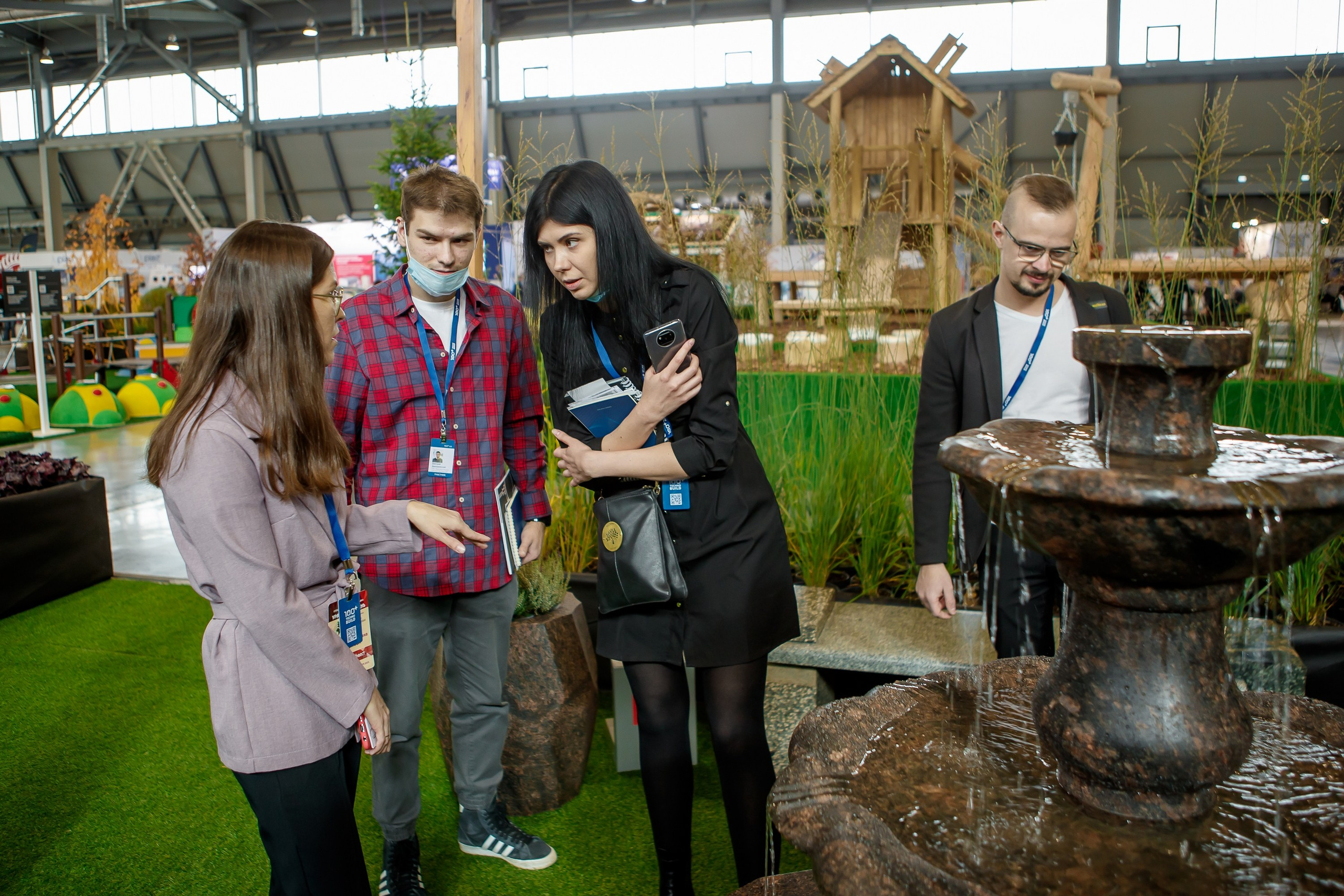 Фотосъёмка двух стендов компании «ГранитИнвест». Фотограф на выставку в Москве