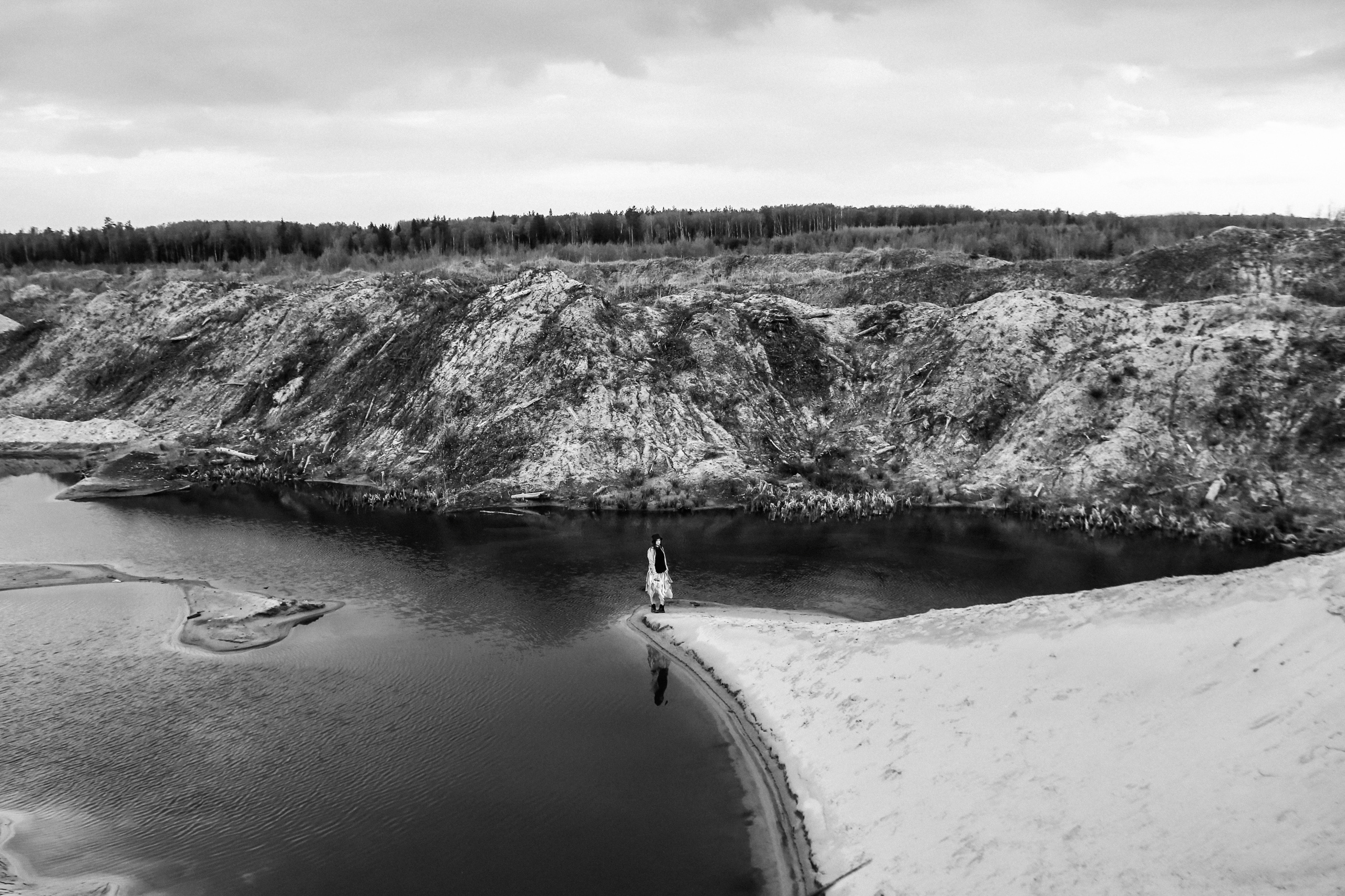 Лопатинский фосфоритный рудник. Свадебный фотограф Домодедово Москва Катерина Алехина