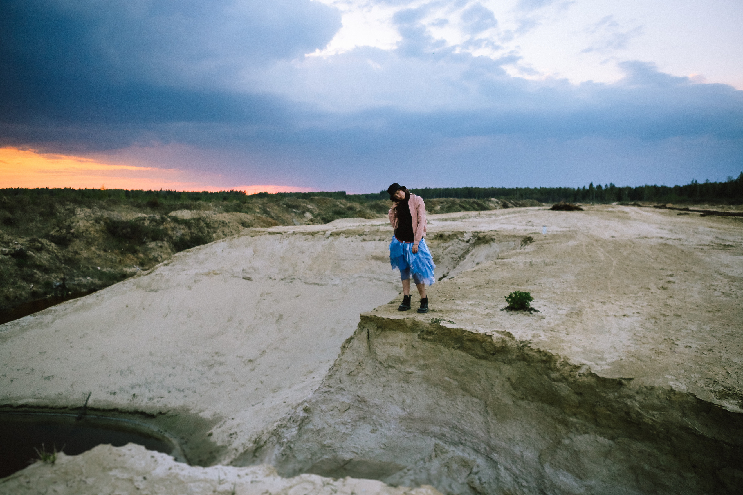 Лопатинский фосфоритный рудник. Свадебный фотограф Домодедово Москва Катерина Алехина