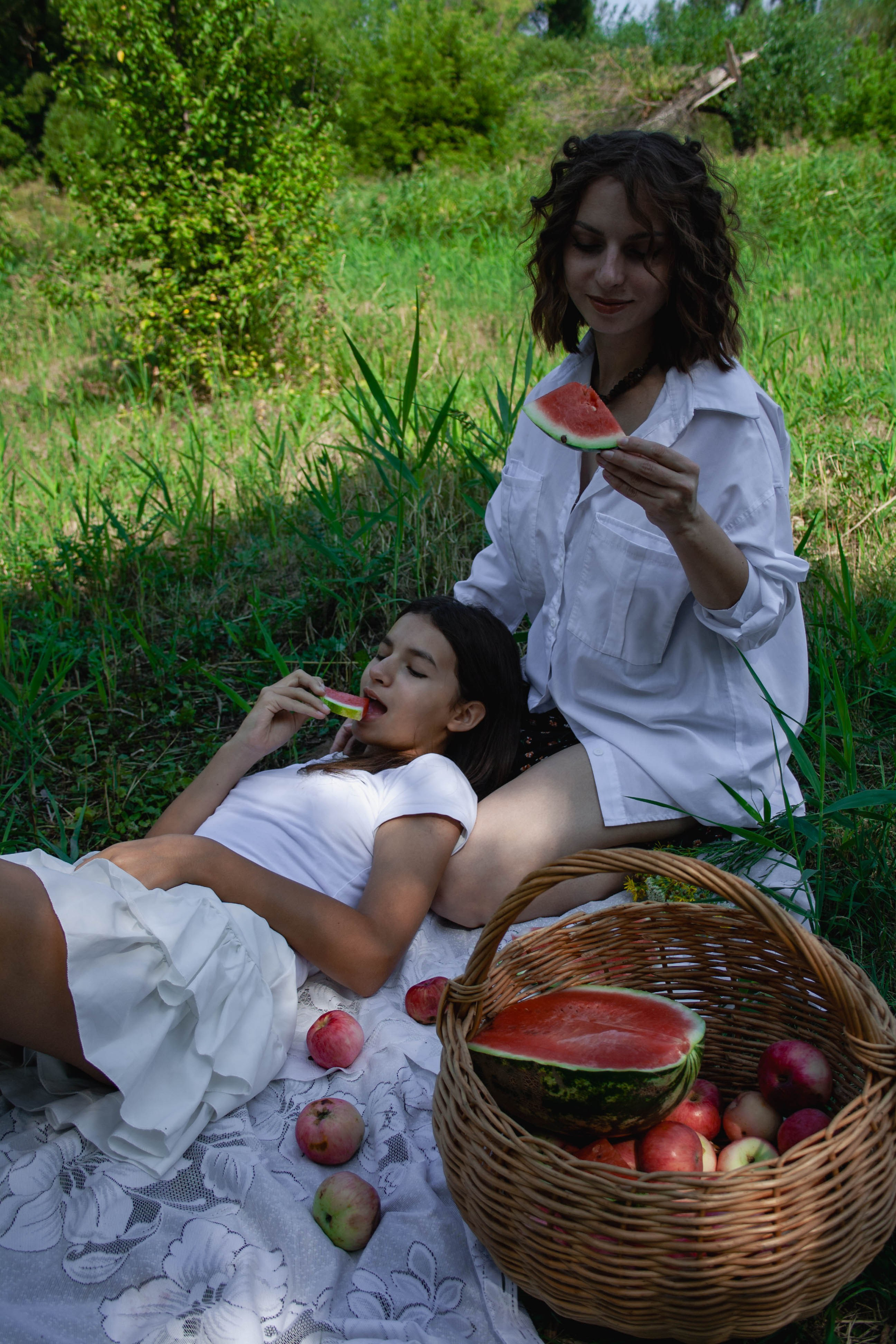 Арбузный пикник. Портретный фотограф в Саратове