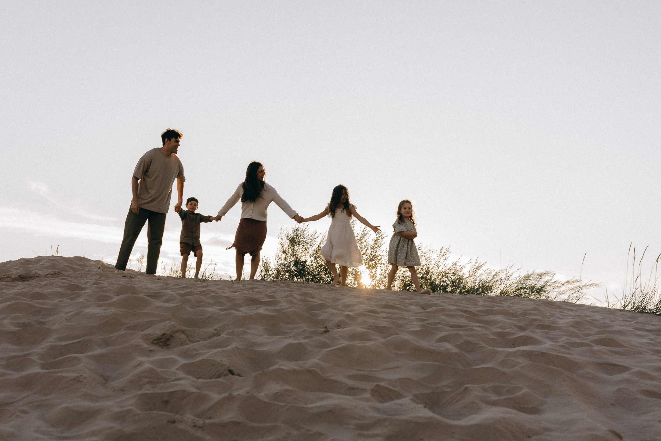 Семейная фотосессия на природе. Семейный фотограф в Москве Галина Гончар