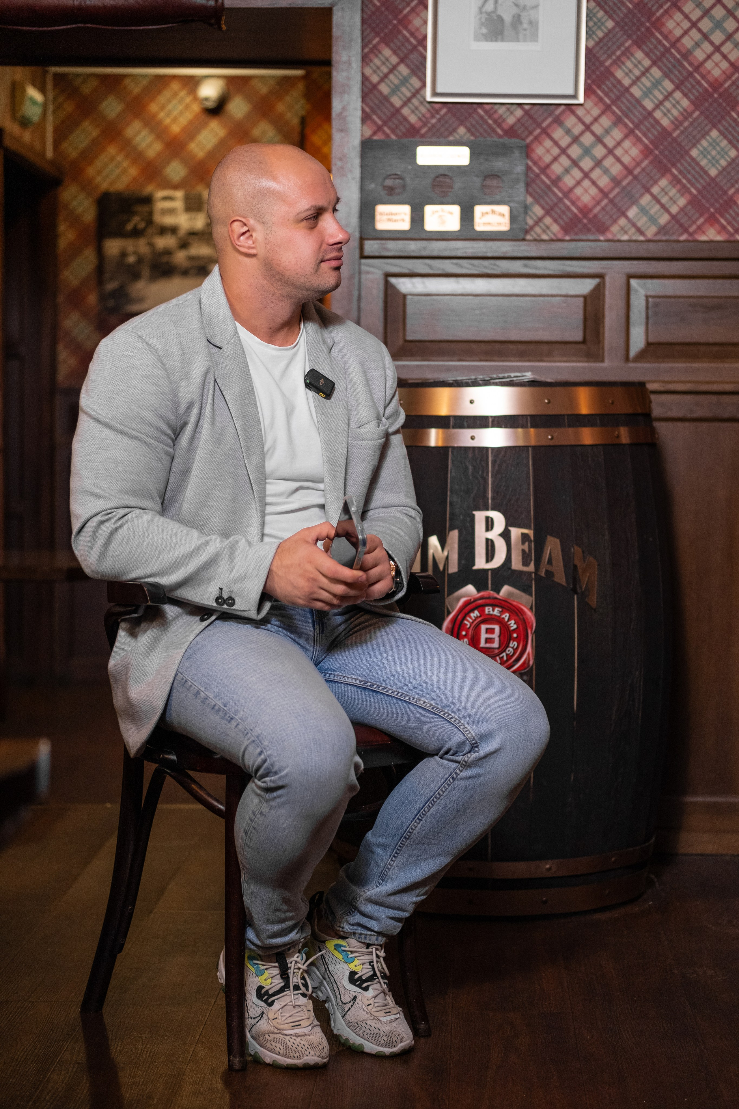 Интервью владельца паба «Oldham». Фотограф. Санкт-Петербург